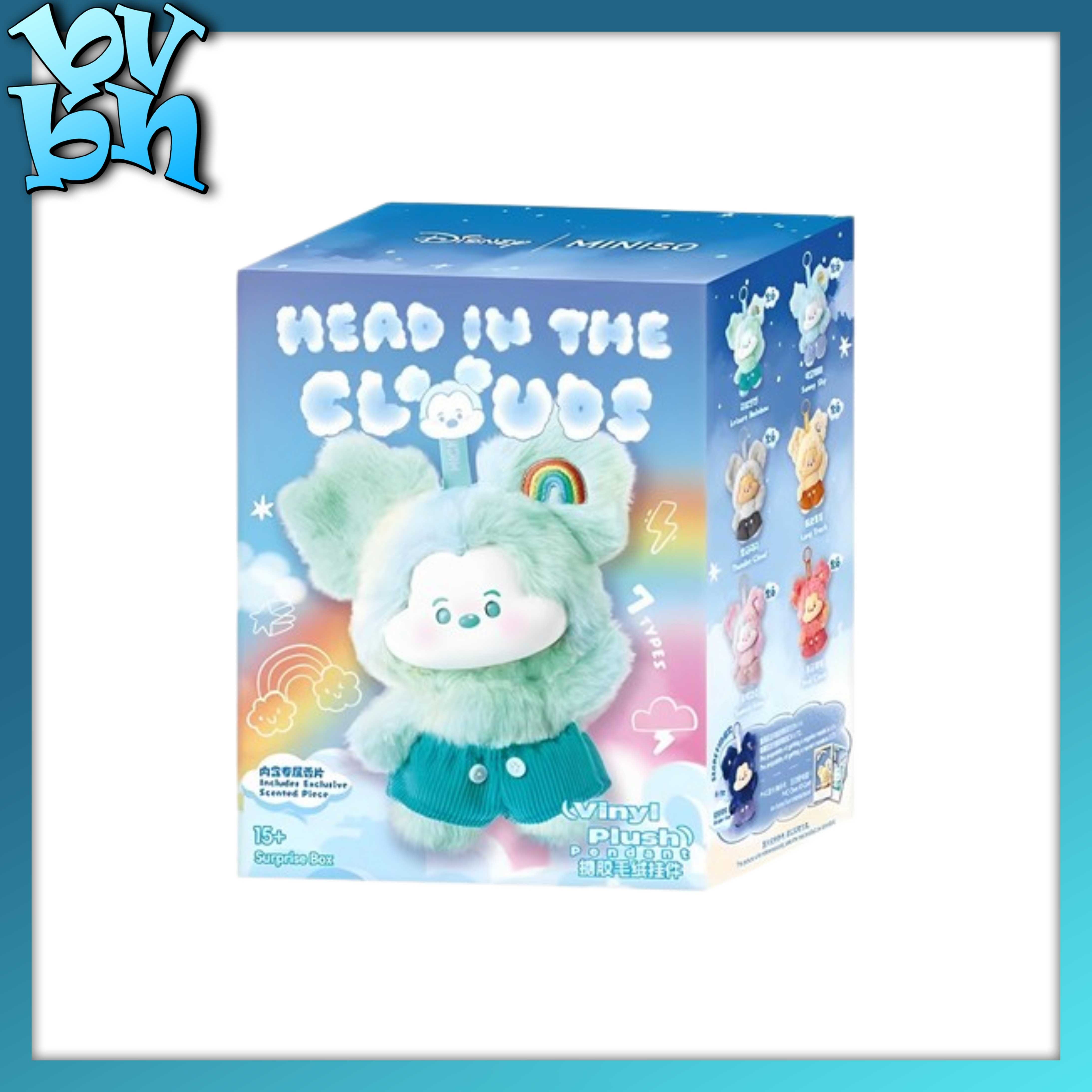 Mickey Head In The Clouds Vinyl Plush Series Blind Box