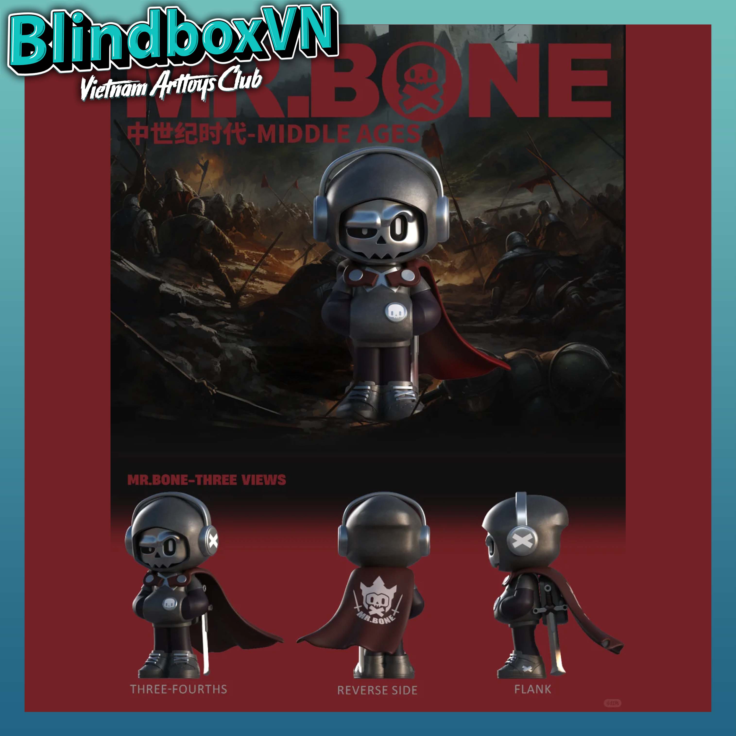 Mr.Bone A Journey Through Time Series 2.0 Blind Box