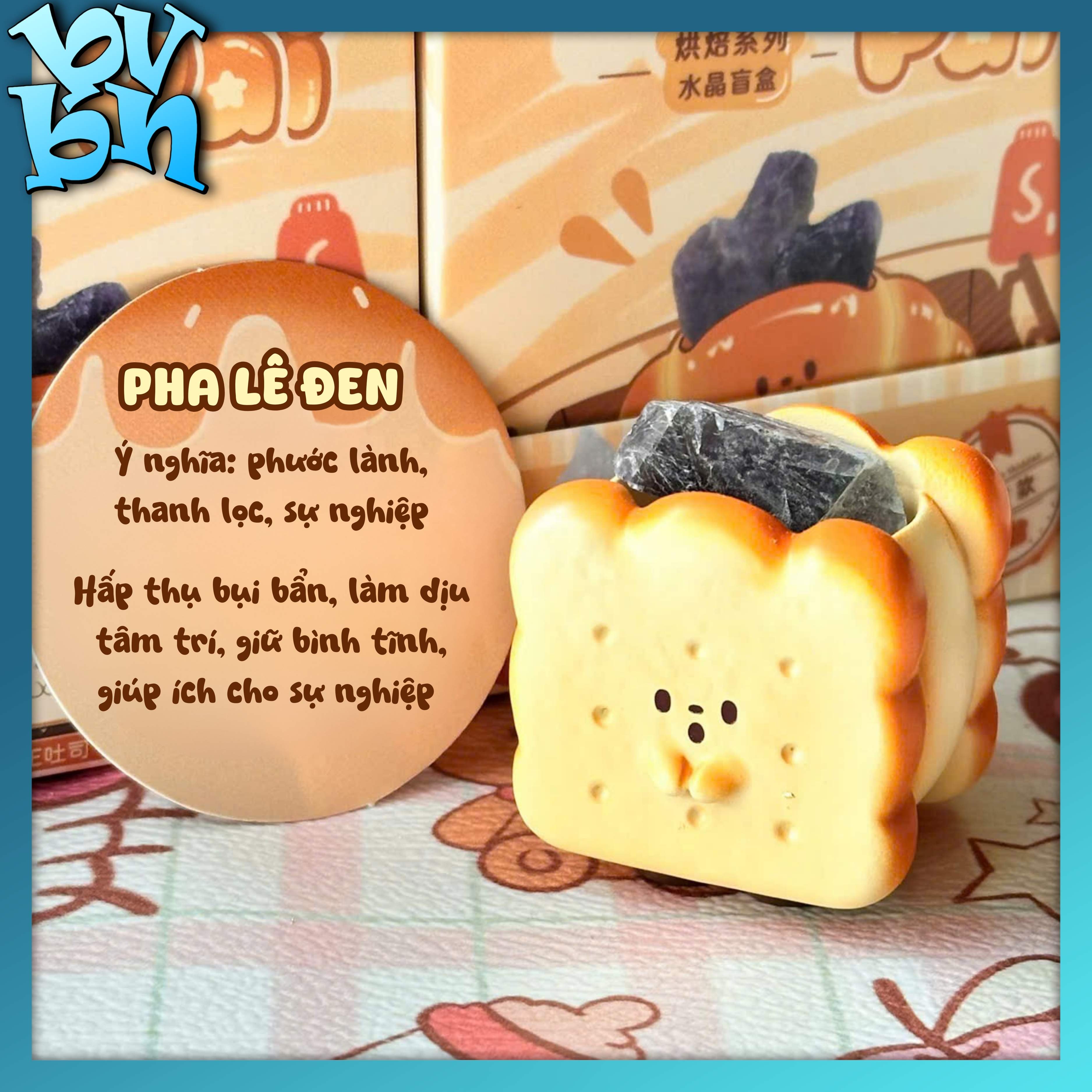 The Bread Crystal Series Blind Box PAI Đá Năng Lượng