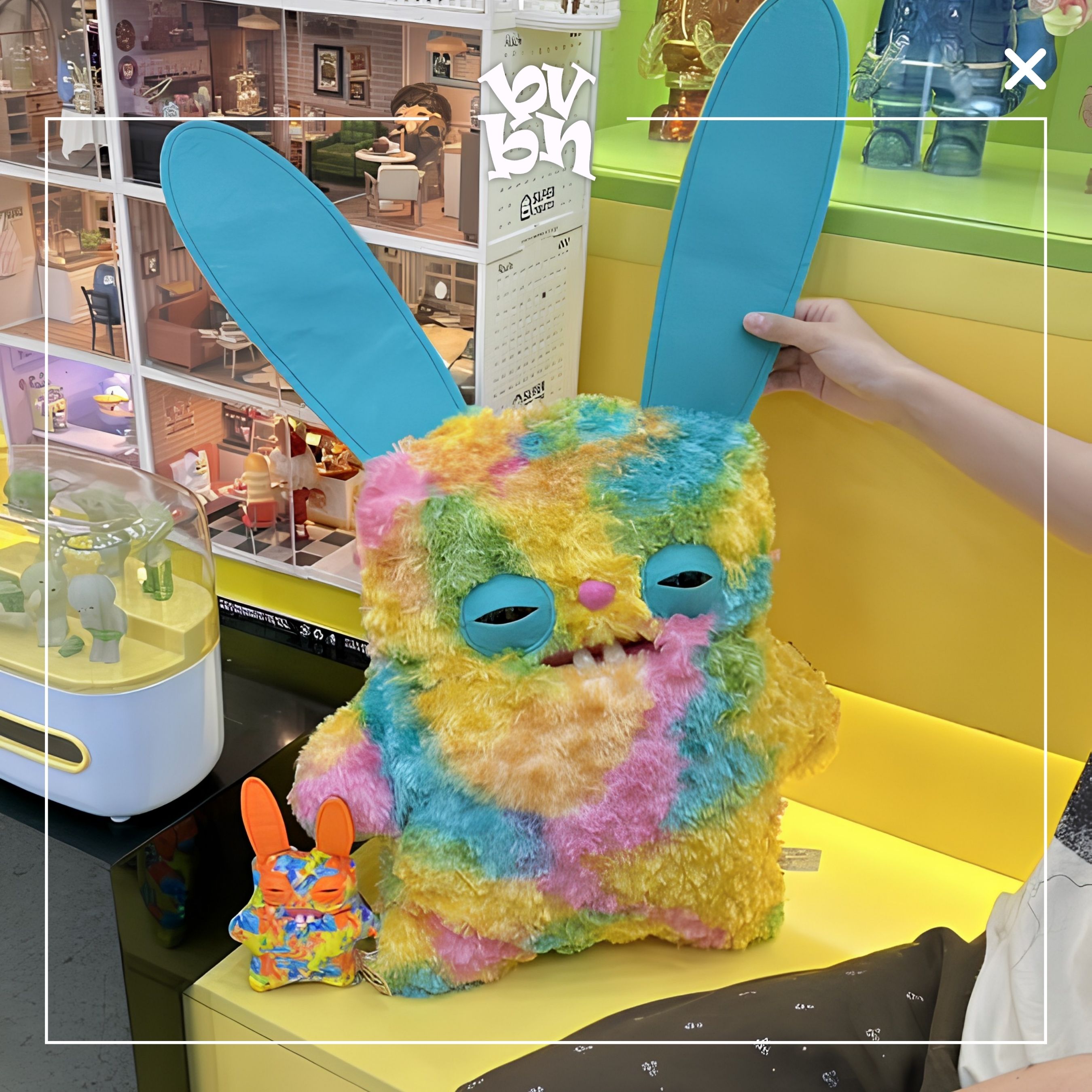 Fuggler Bigg Fugg Plush Rabbid Rabbit 17" Zuru Toys