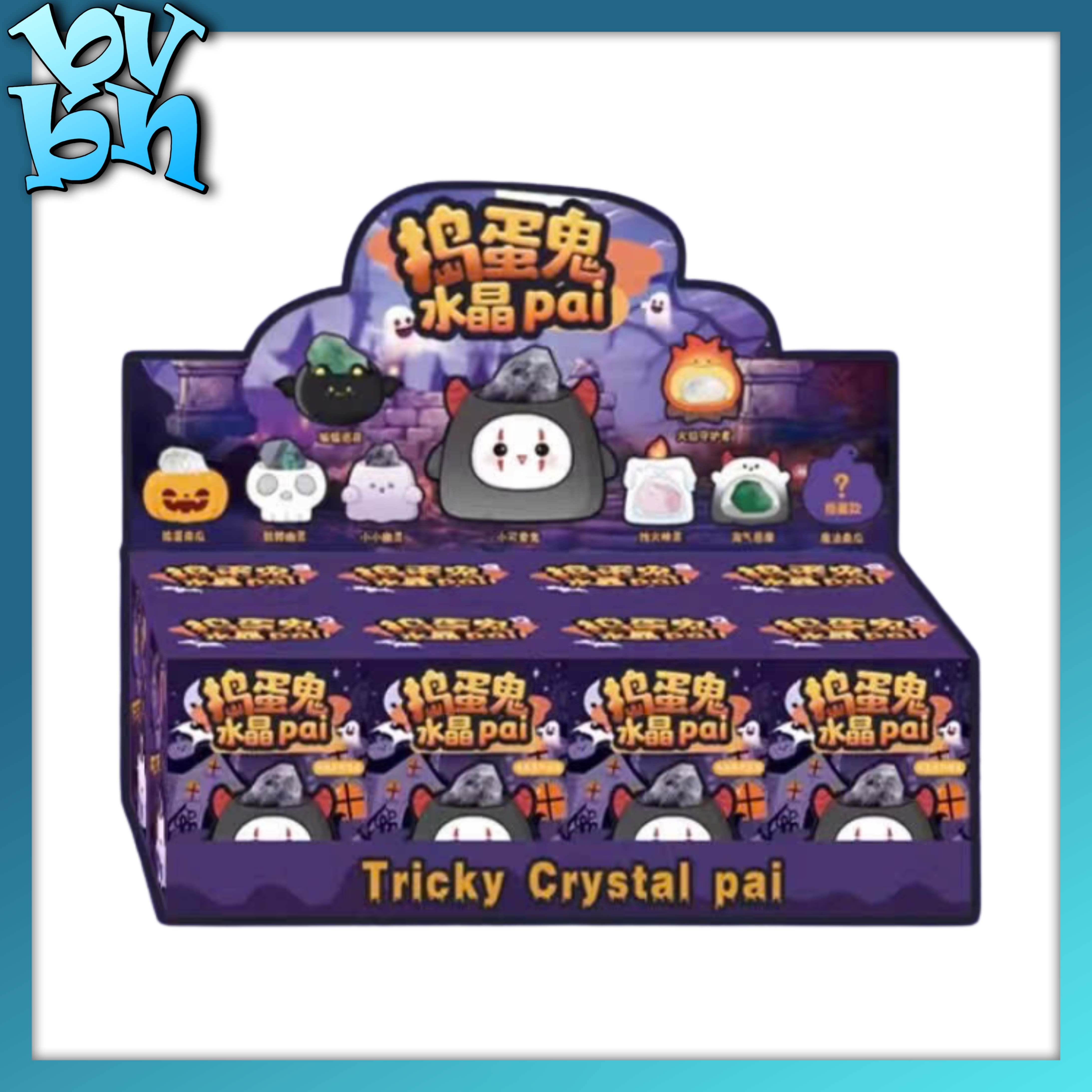 Đá năng lượng Halloween Trick or Treat Pai Crystal Blindbox Series