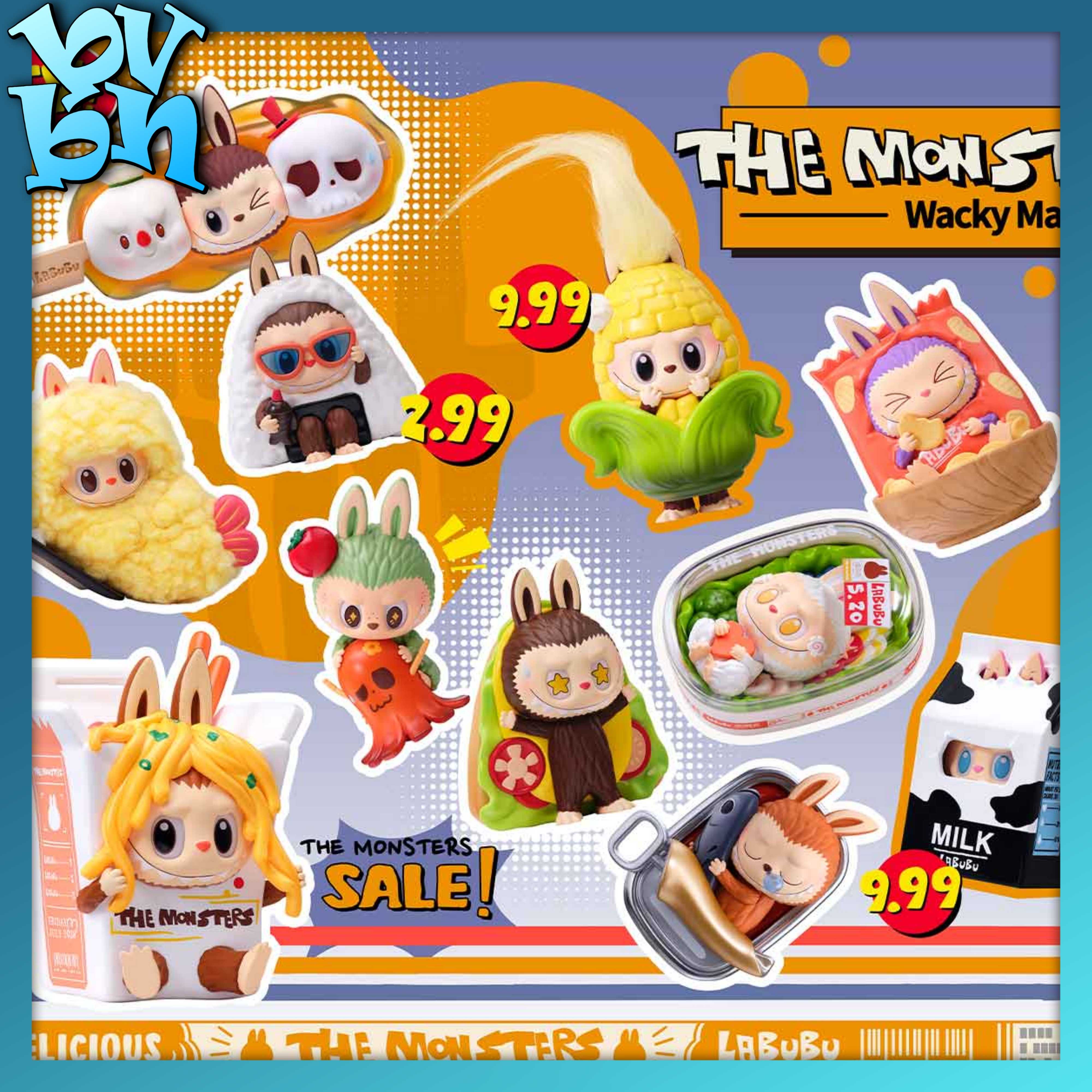 THE MONSTERS Wacky Mart Series Figures