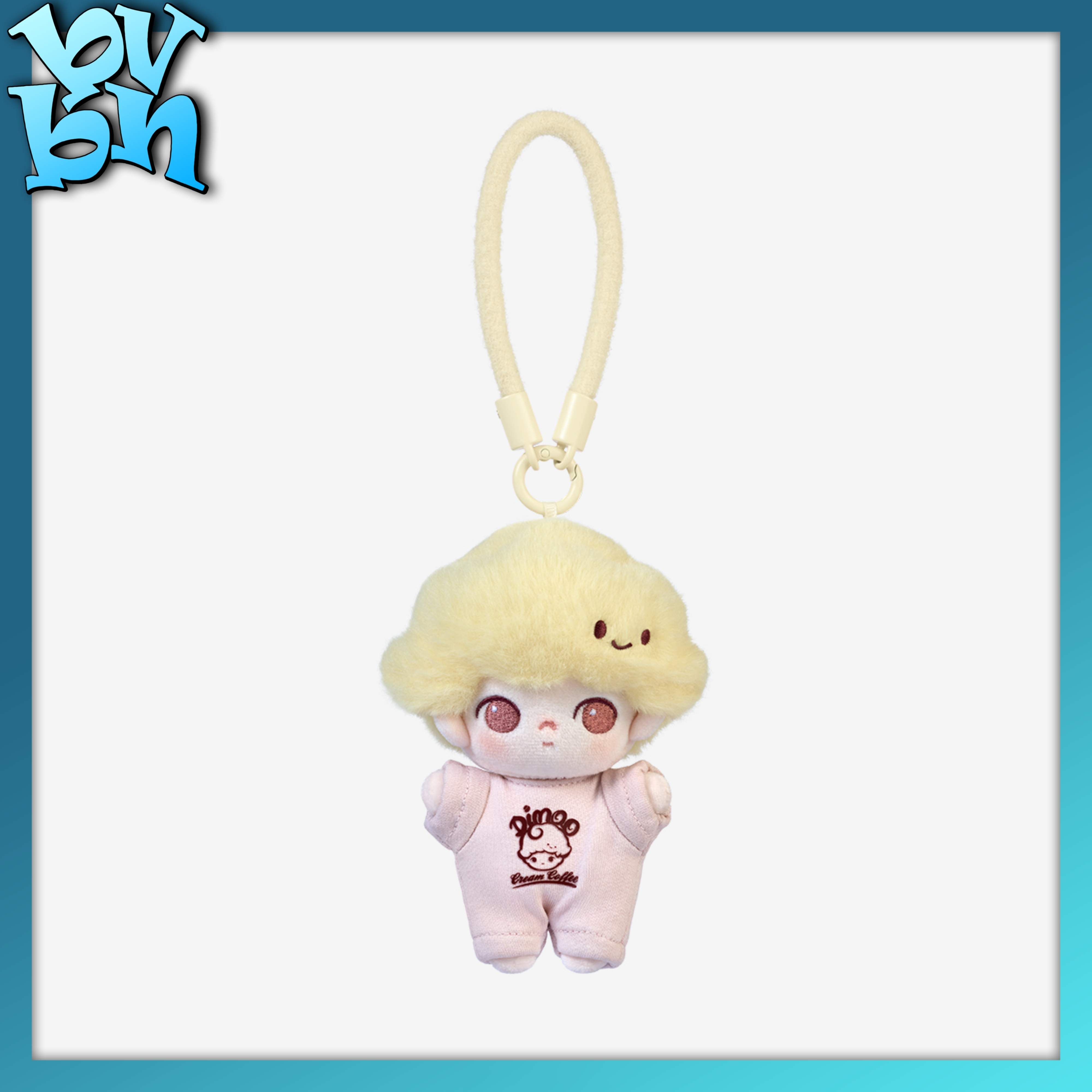 POP MART DIMOO Crush on Coffee Series-Soft-faced Plush Keychain Blind Box