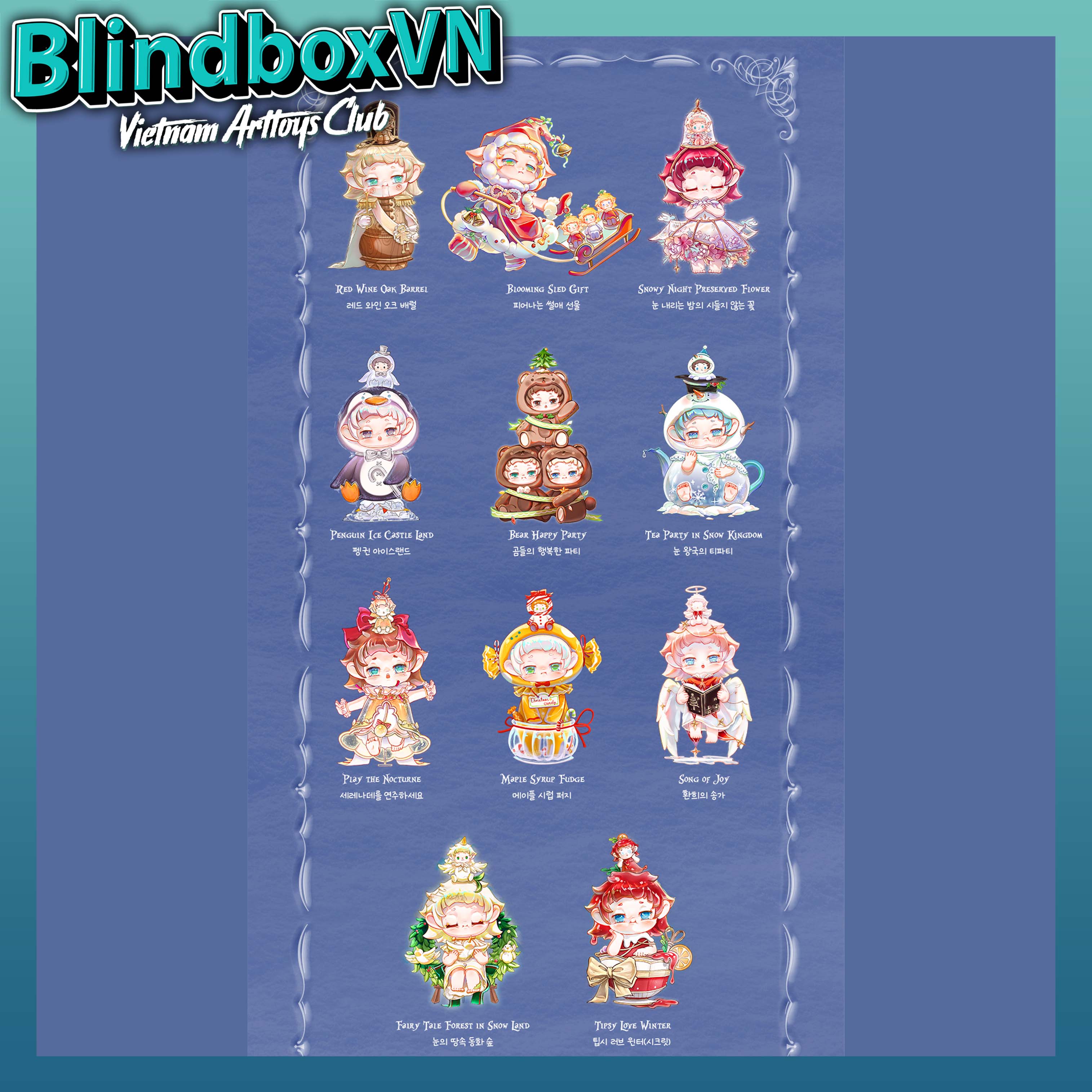FAYA-Ständchen of Snow Kingdom BlindBox Series