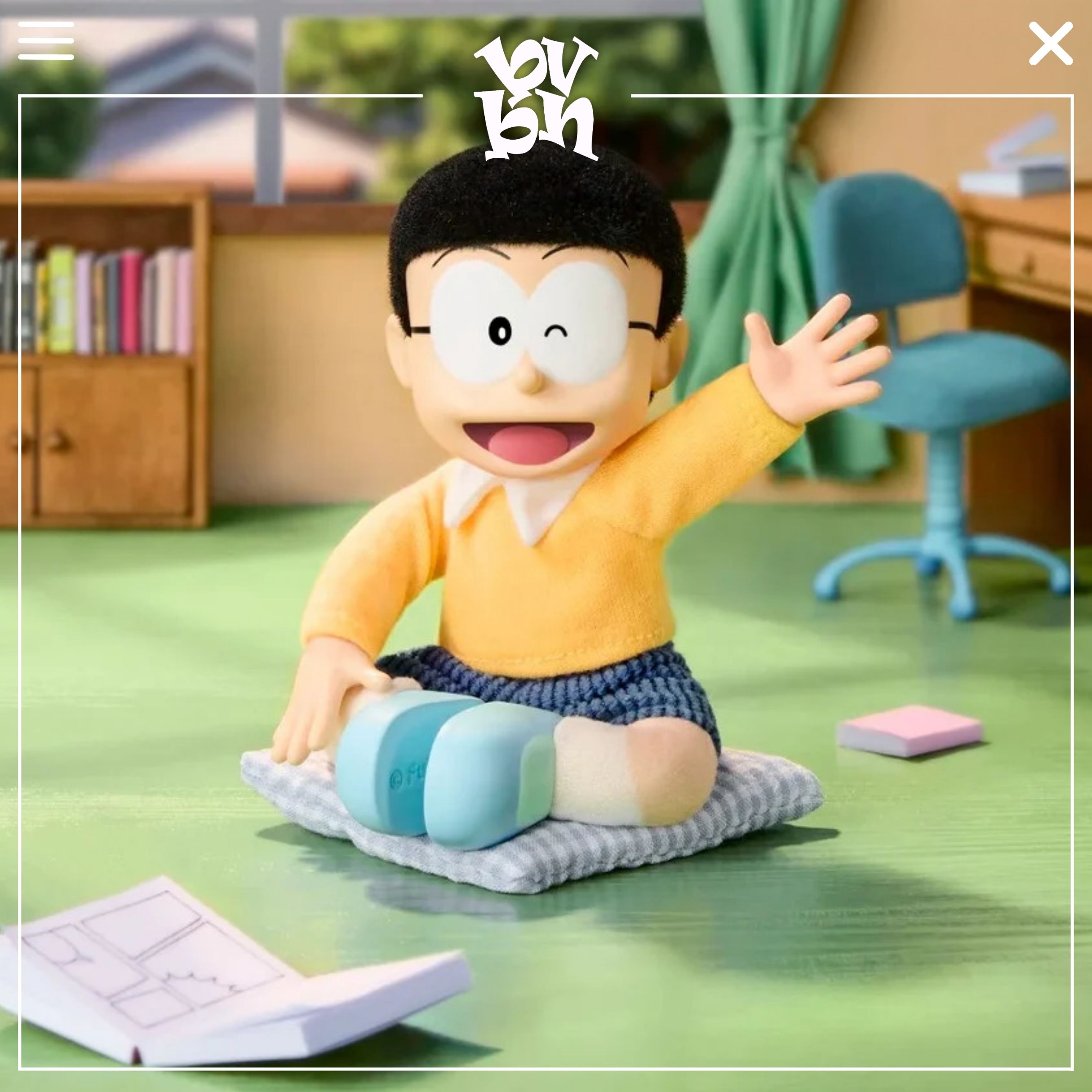 Doraemon My Buddy Series Plush BlindBox
