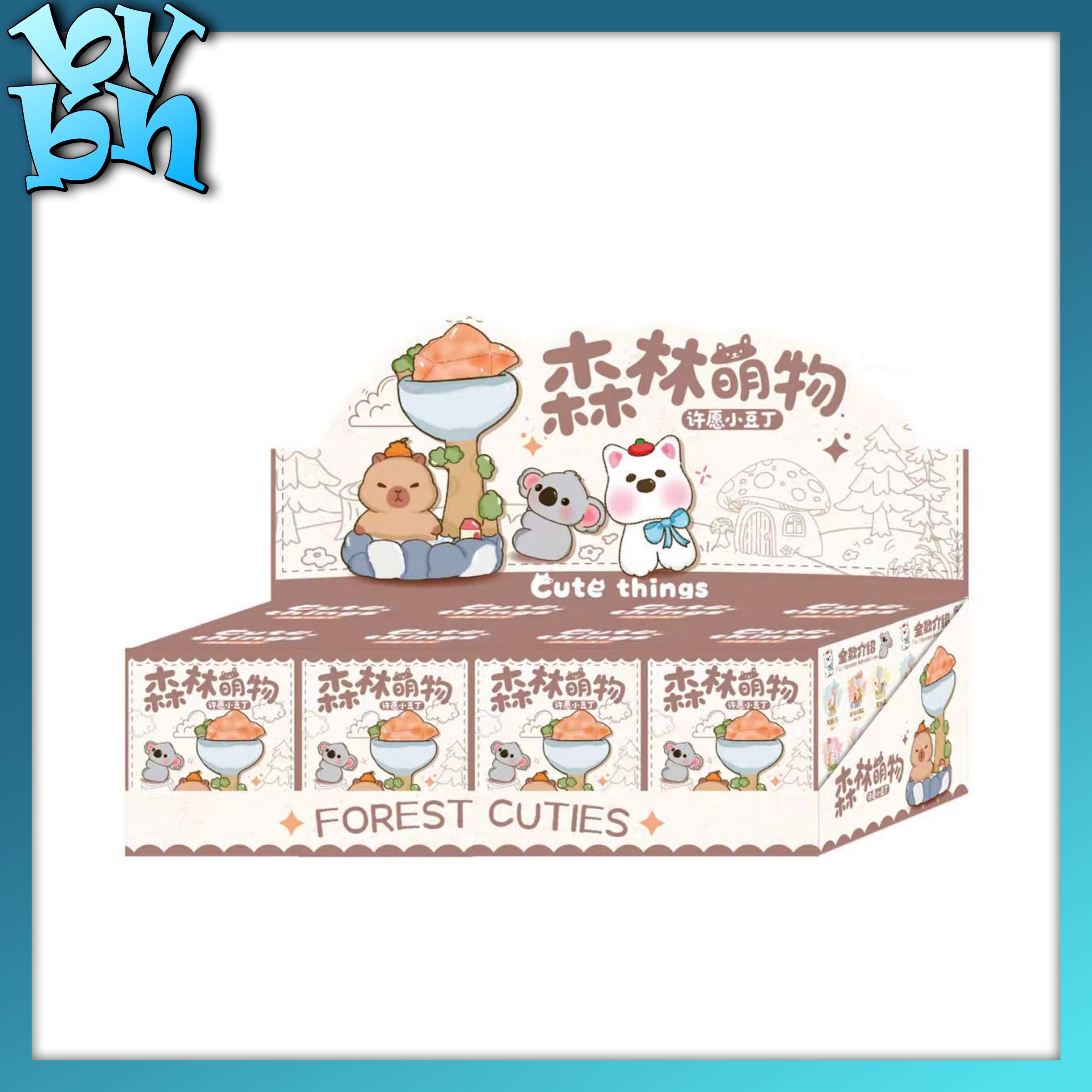 Forest Cutie Wishing Little Bean Blindbox Series Đá Năng Lượng