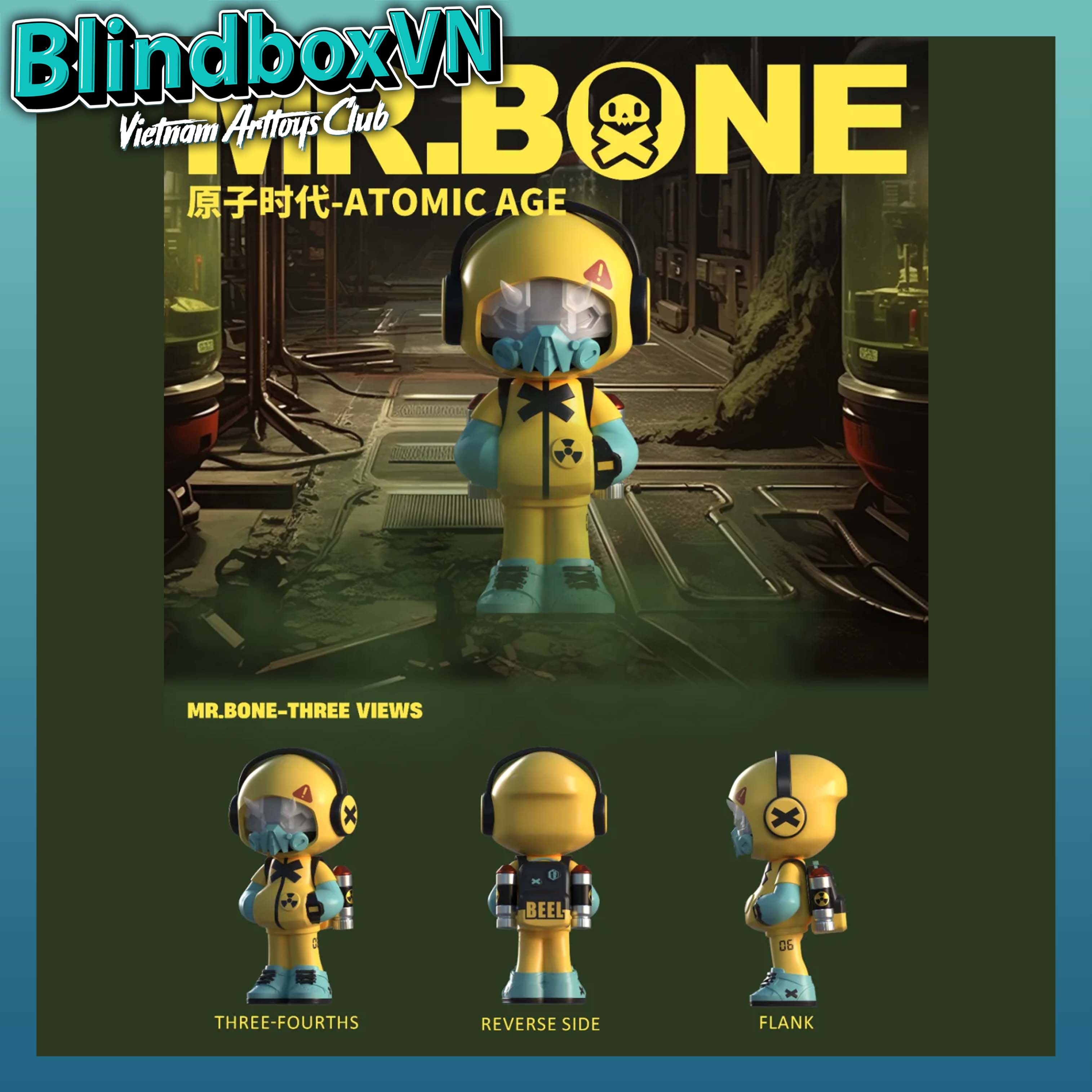 Mr.Bone A Journey Through Time Series 2.0 Blind Box