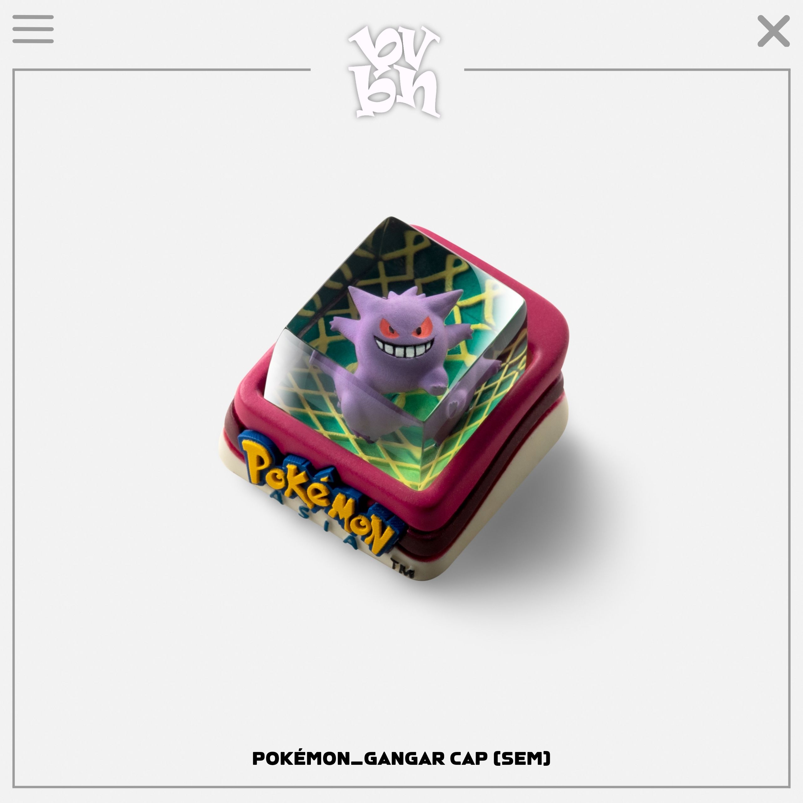 DWARF-FACTORY Pokémon Keycap