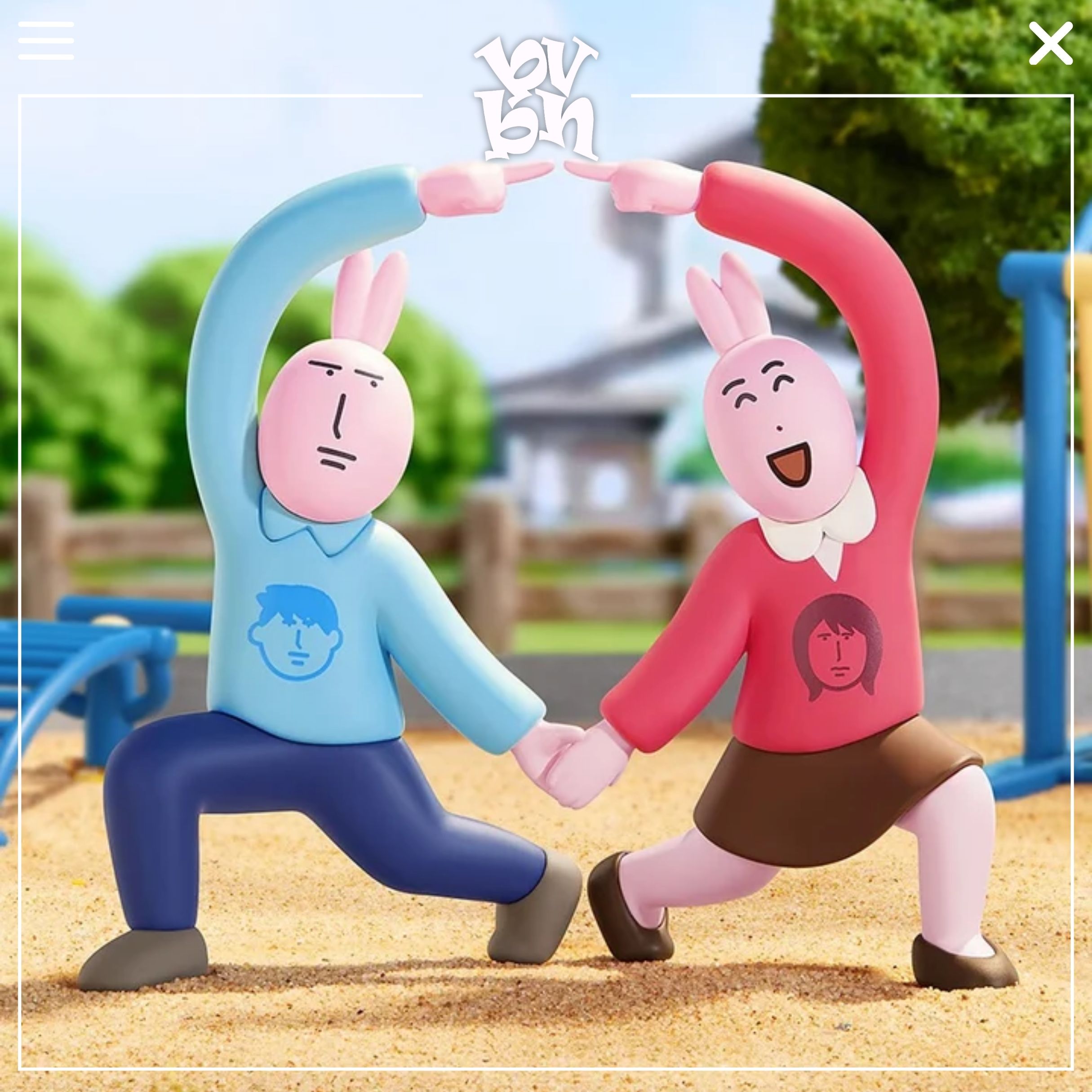 My Rabbit Friend Its Take Many Rabbit Series Blindbox Figure