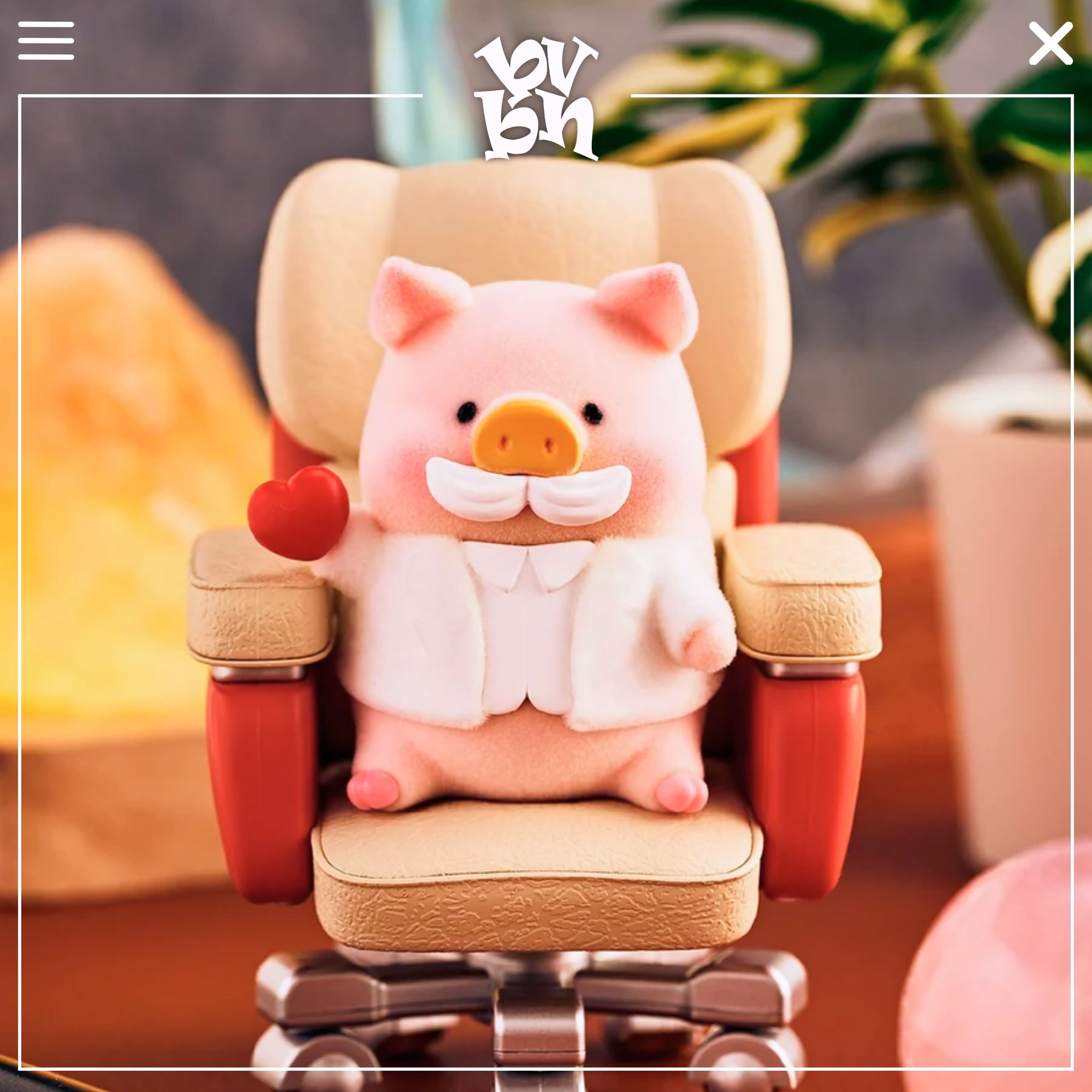 Lulu The Piggy Office Blindbox Series Toyzeroplus