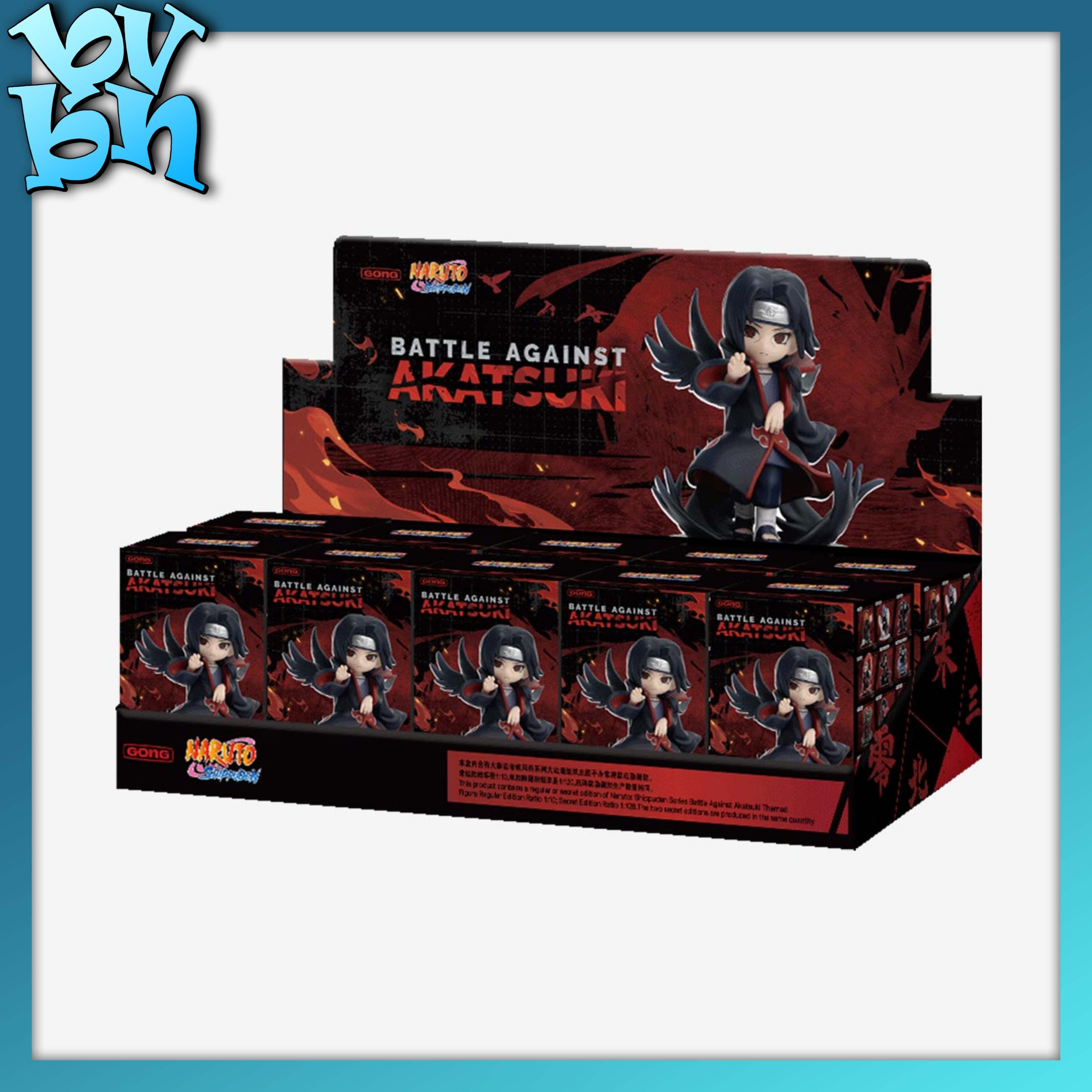 Naruto: Shippuden Series Battle Against Akatsuki Themed Figure POPMART