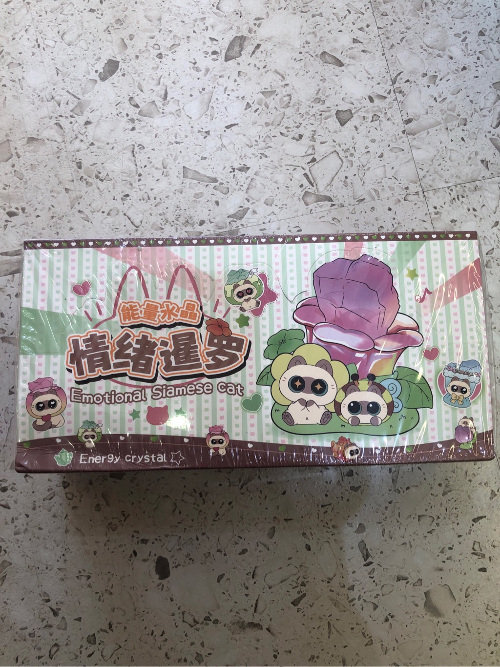 Mô Hình Đá Năng Lượng Mèo Siam Blindbox Series