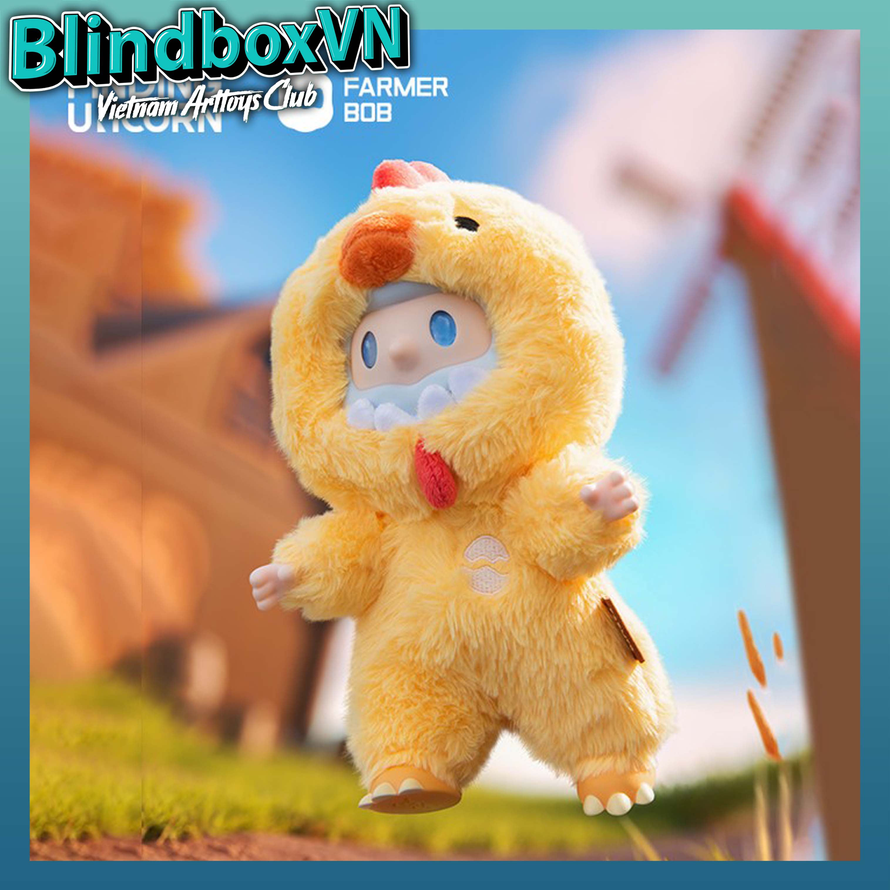 Farmer Bob Ani Monster Plush Doll Blindbox Finding Unicon