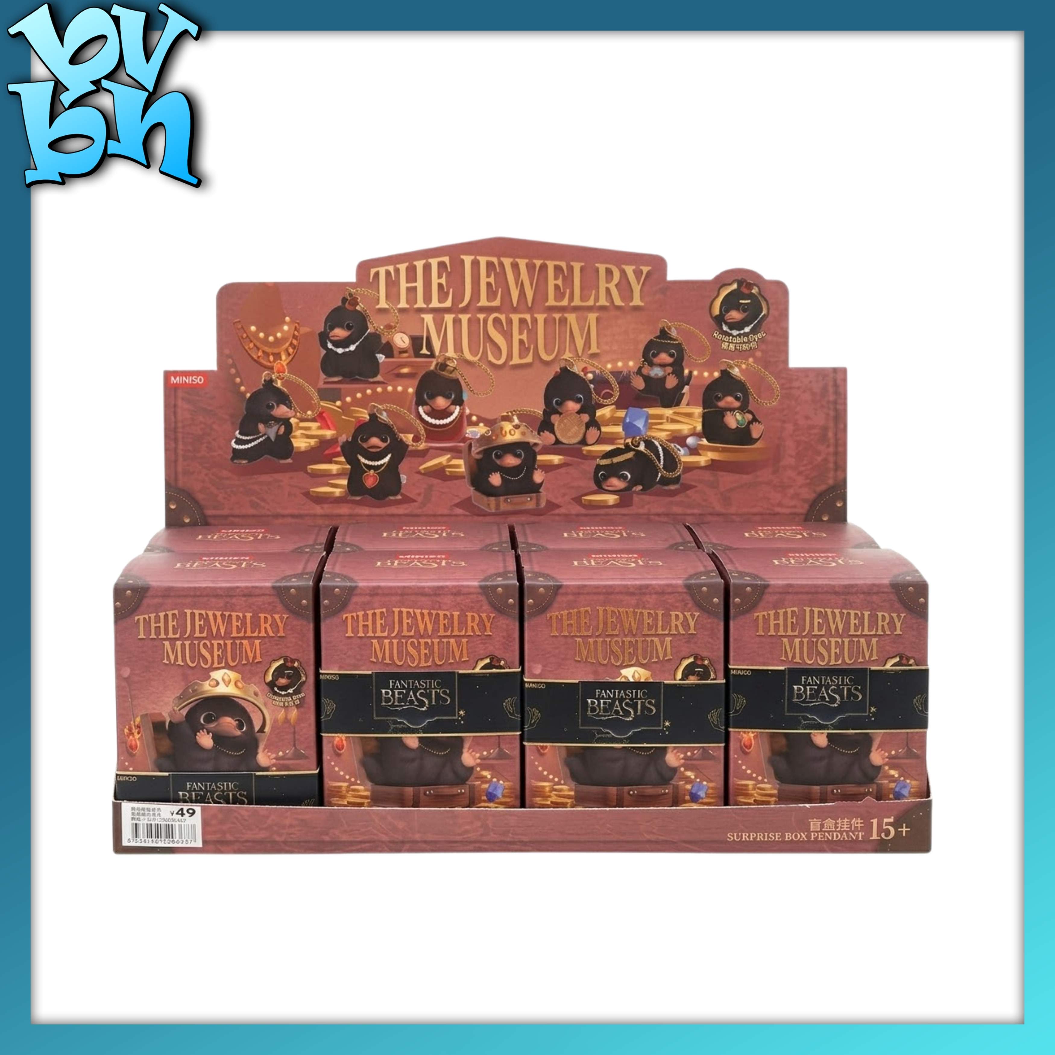 Fantastic Beasts Niffler The Jewelry Museum Series Blind Box Miniso