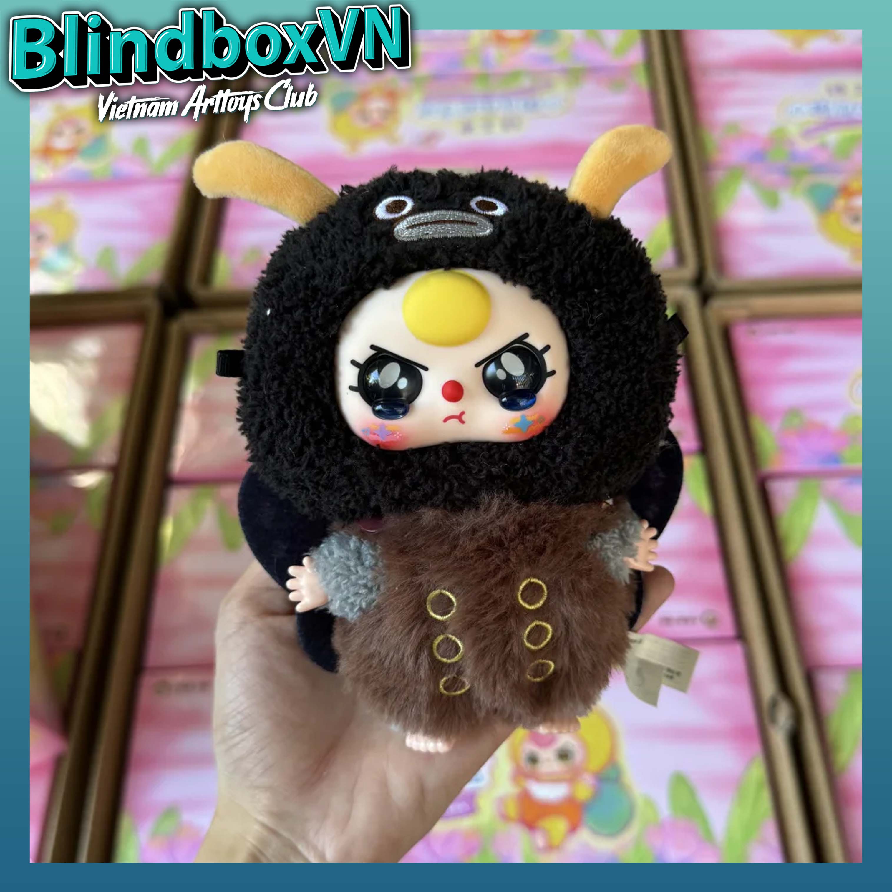Baby Three Côn Trùng Elf Series Vinyl Face Tiểu Tinh Linh