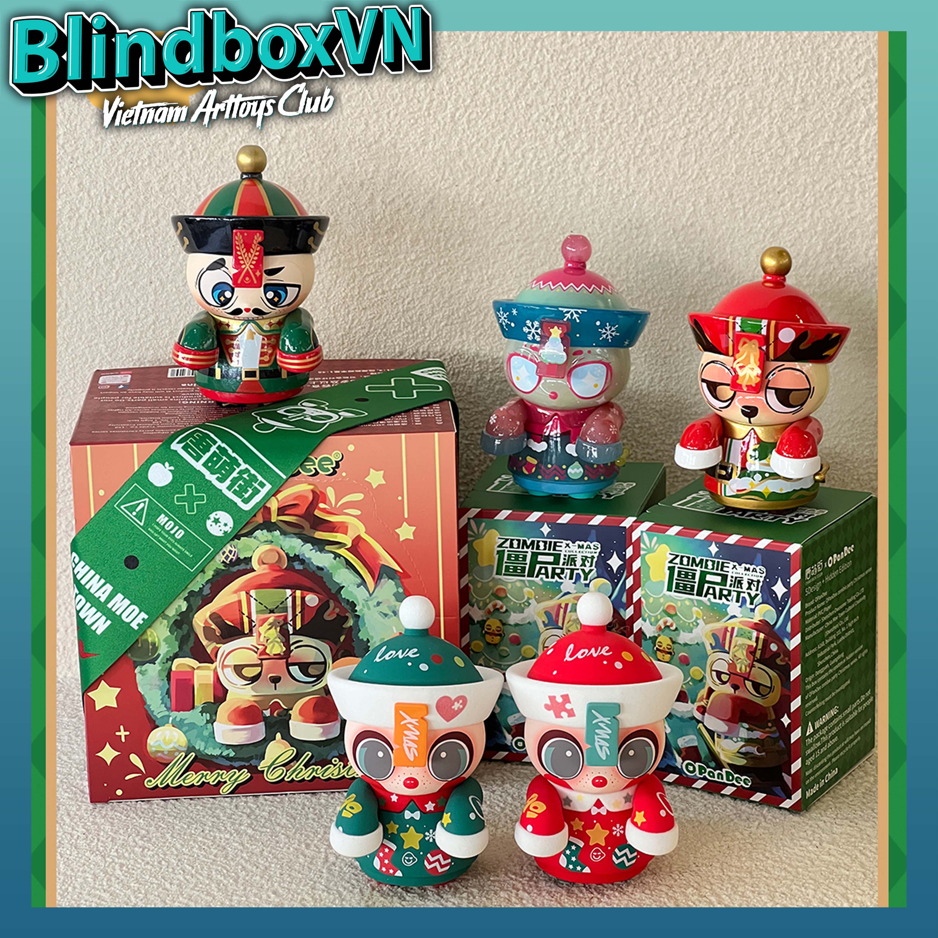Zombie Party Christmas Series Blind Box Limited