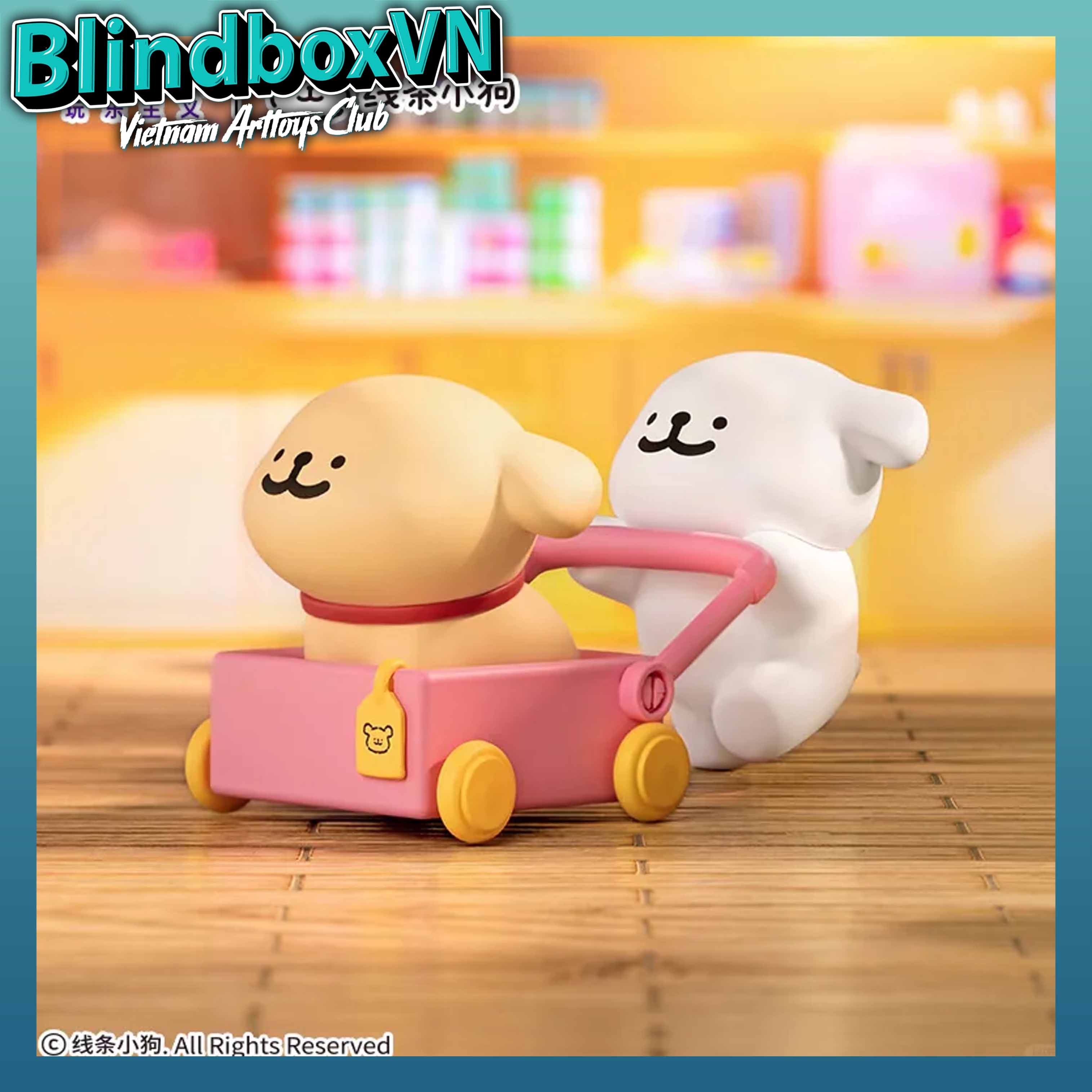 Maltese Enjoy The Moments Series Figures Blindbox