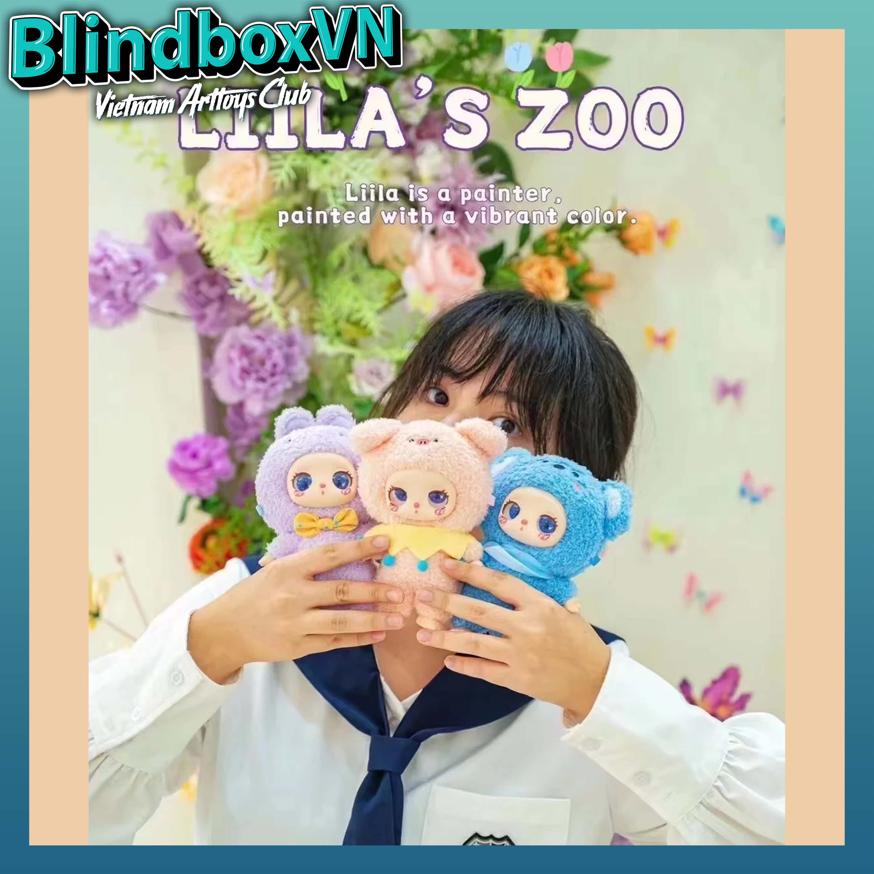 Liila's Zoo Series Plush Pendant Blind Box