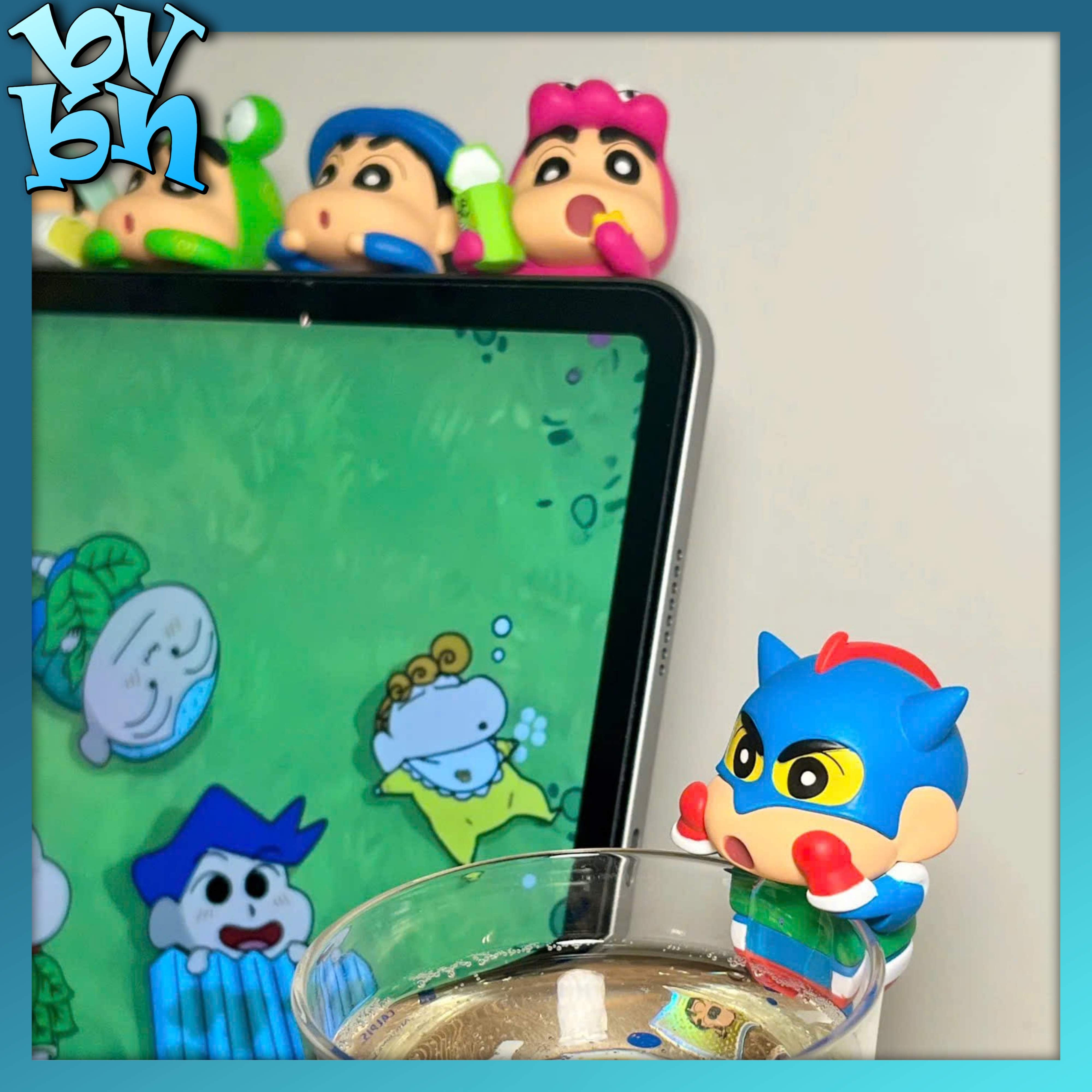 Crayon Shin-chan Screen Papa Mini Figure Blindbox Series