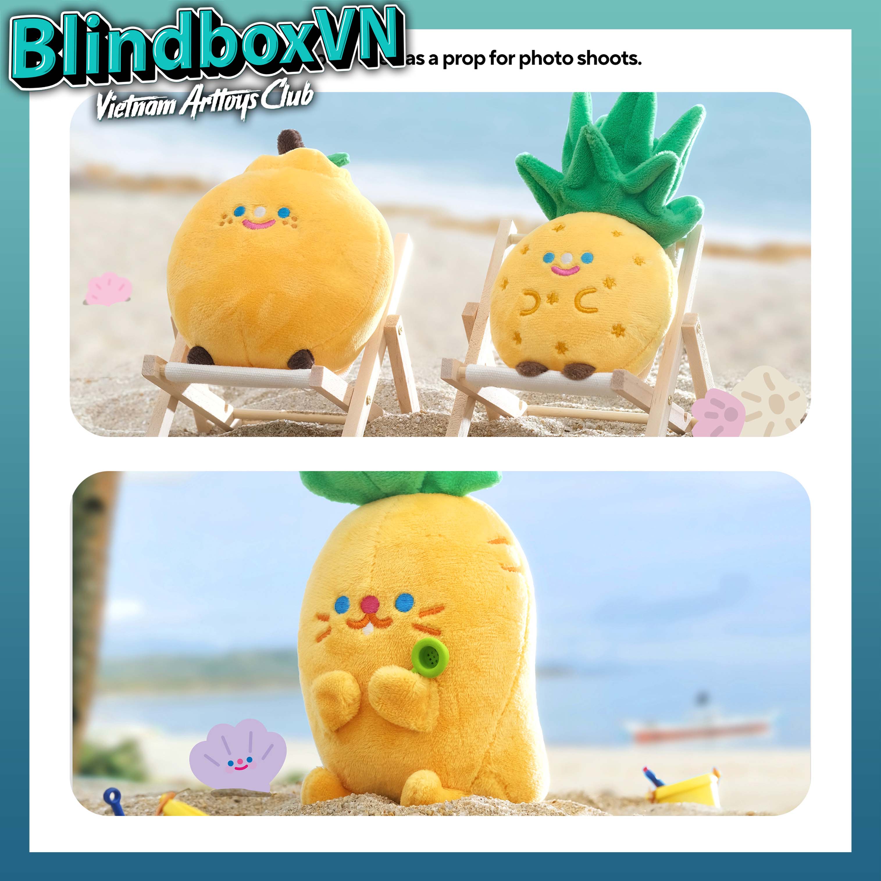 Finding Unicorn RiCO Pet Fruit Series Toy Blind Box ( Chính Hãng )