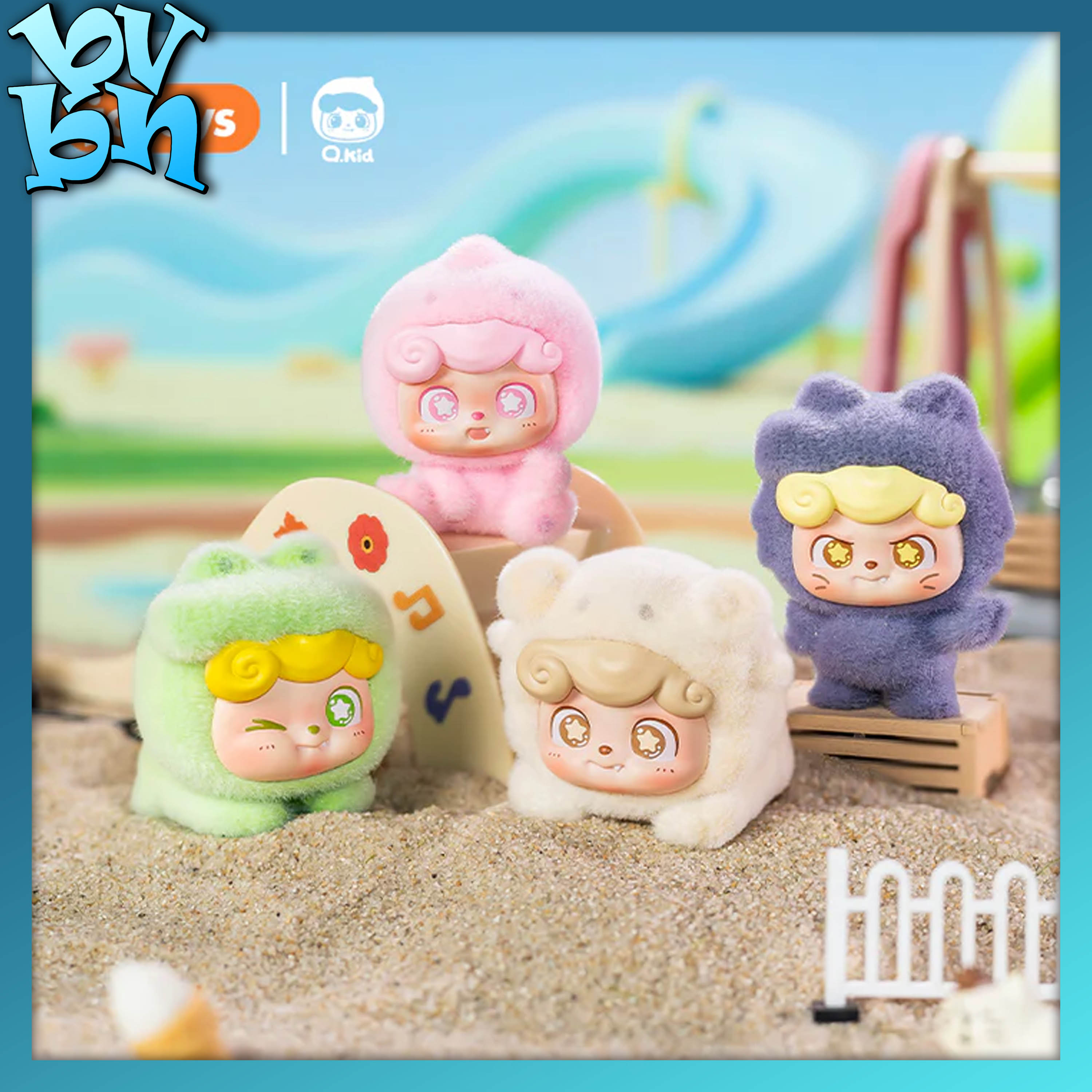 Q.Kid Super Q.Team Mini Series Blind Box