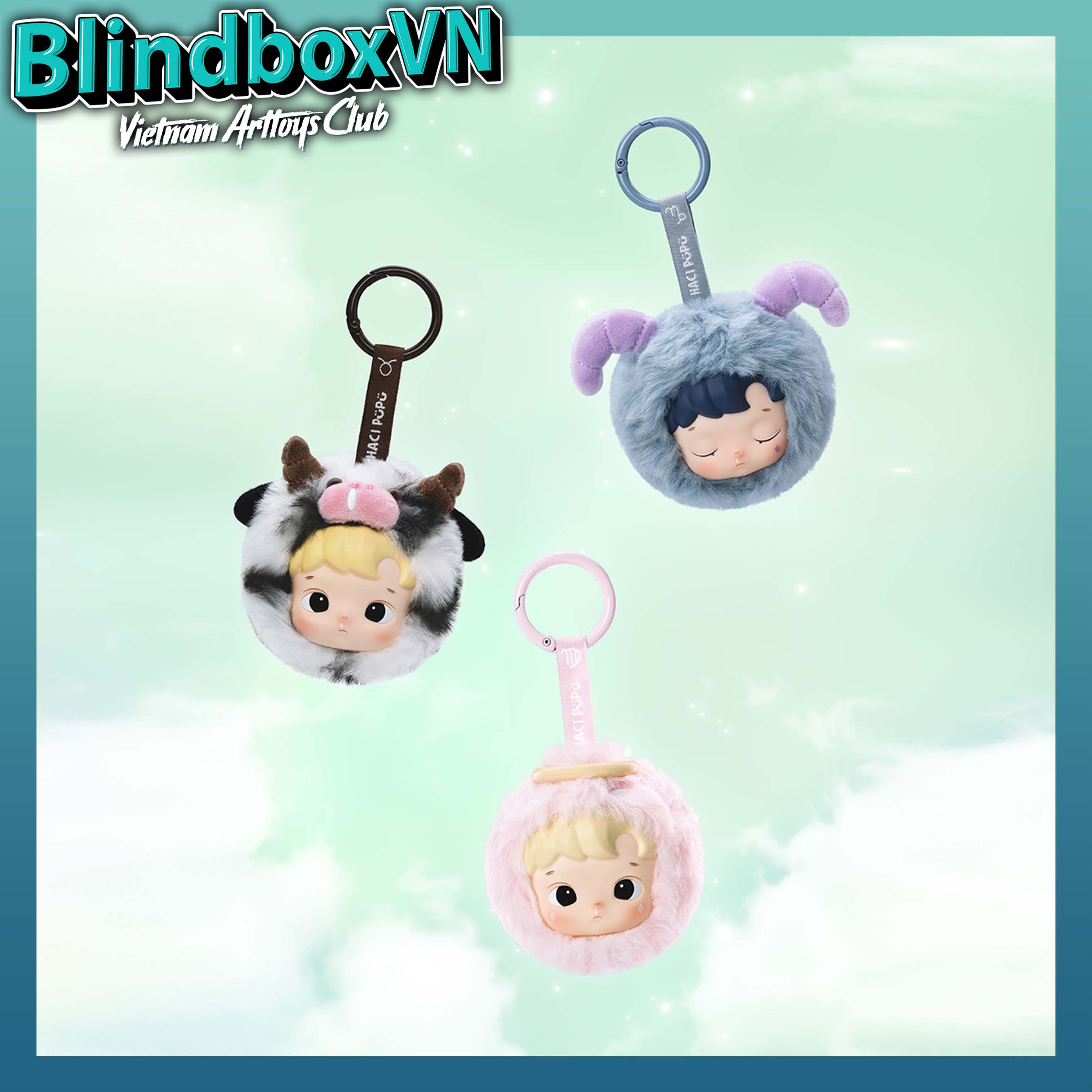 HACIPUPU The Constellation Series-Vinyl Plush Blind Box