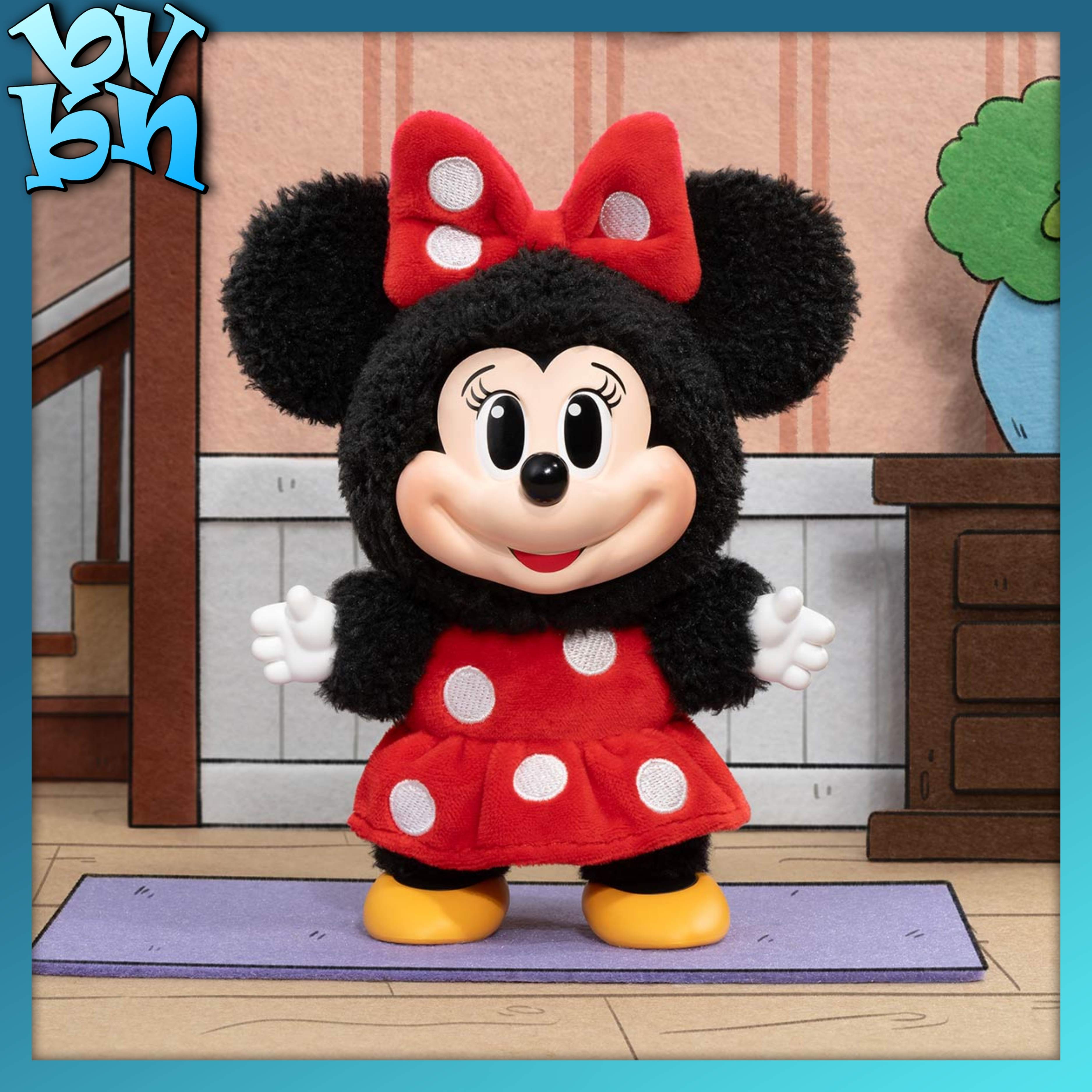 Mickey Family Cute Together Keychain Series Figures POP MART