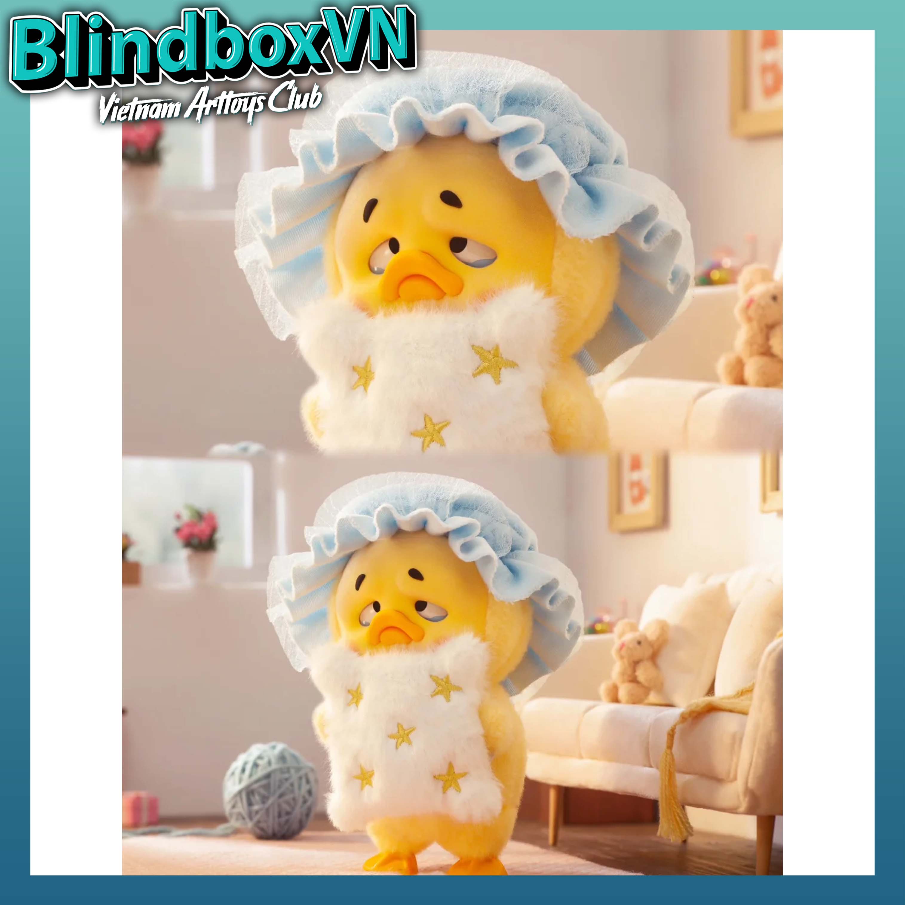 Blindbox UPSET DUCK VER. 2 ACT CUTE DUCK SERIES ( Chính hãng )