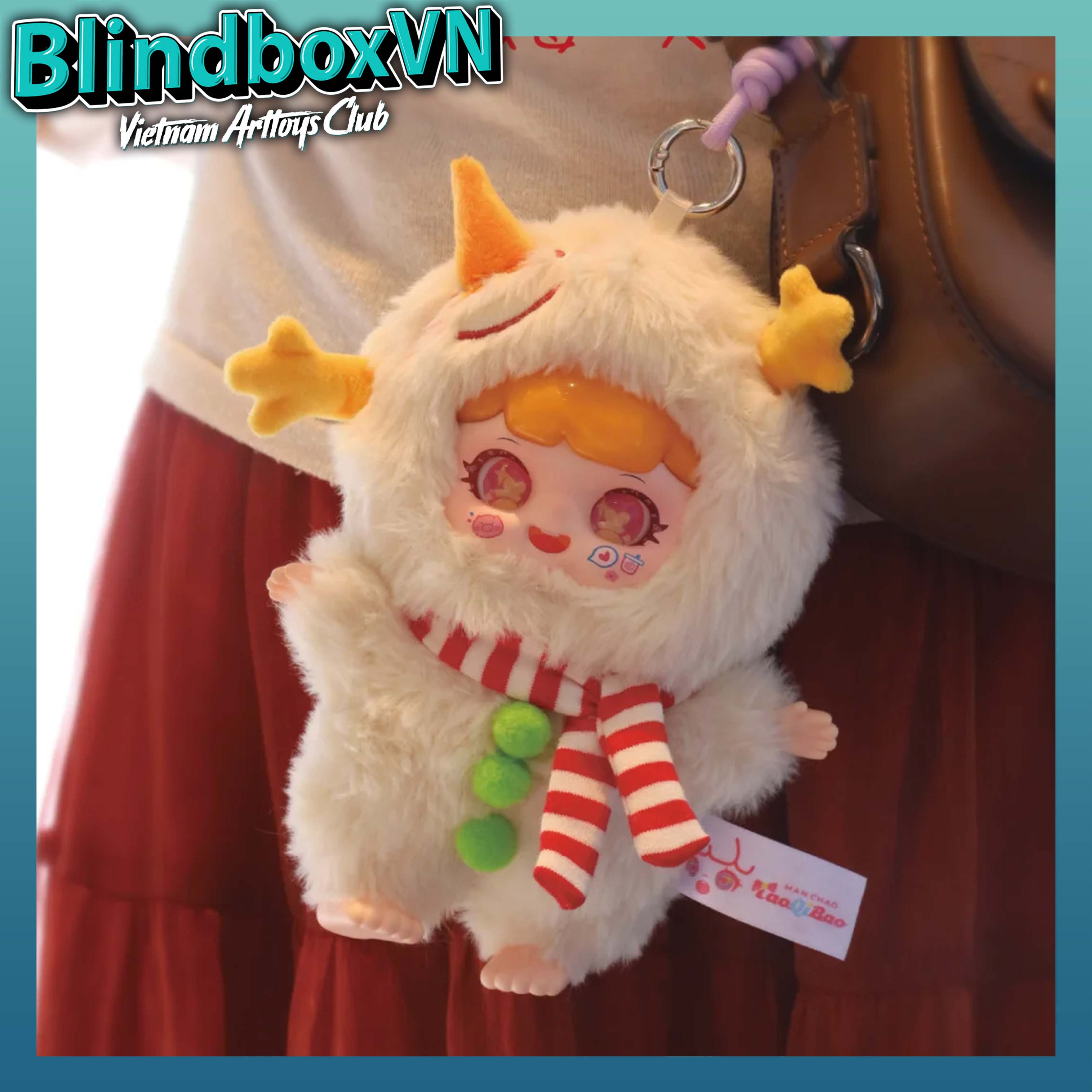 MANCHAO Version 3 Mischievous Child RongRong Everyday Series Plush Dolls