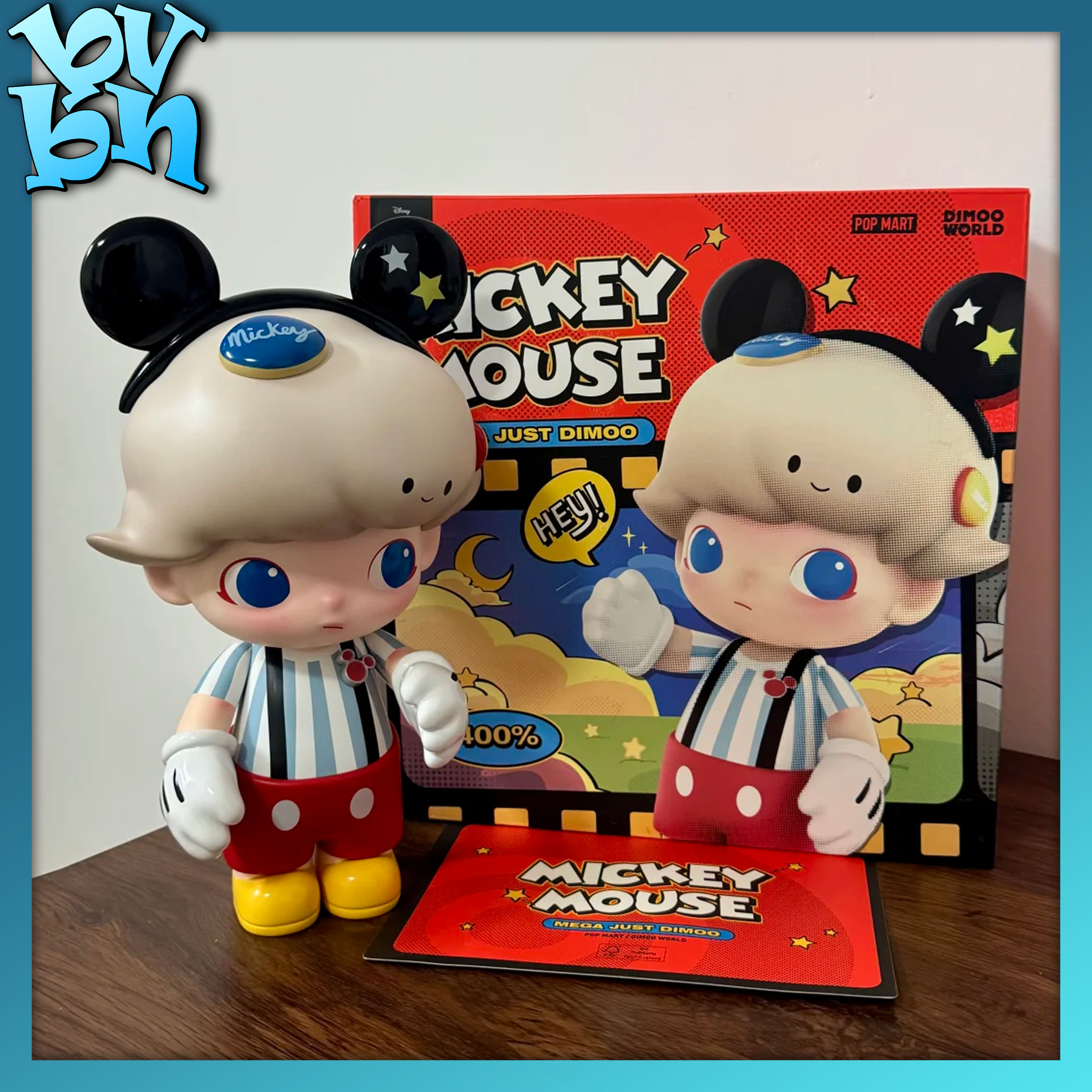 Pop Mart Mega Just DIMOO Mickey Mouse 400%