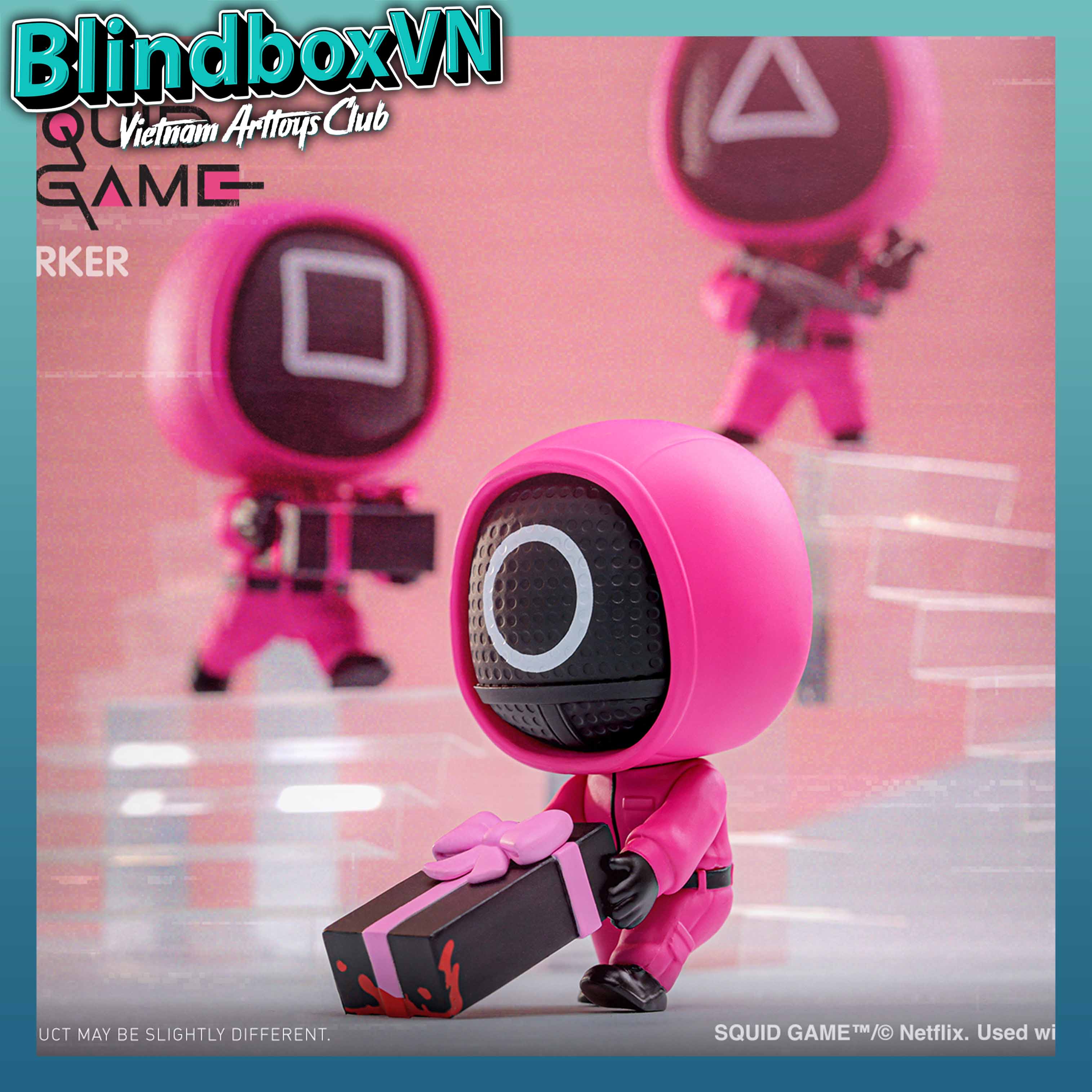 Squid Game Cosby Hottoys Netflix Blindbox Series ( Chính hãng )