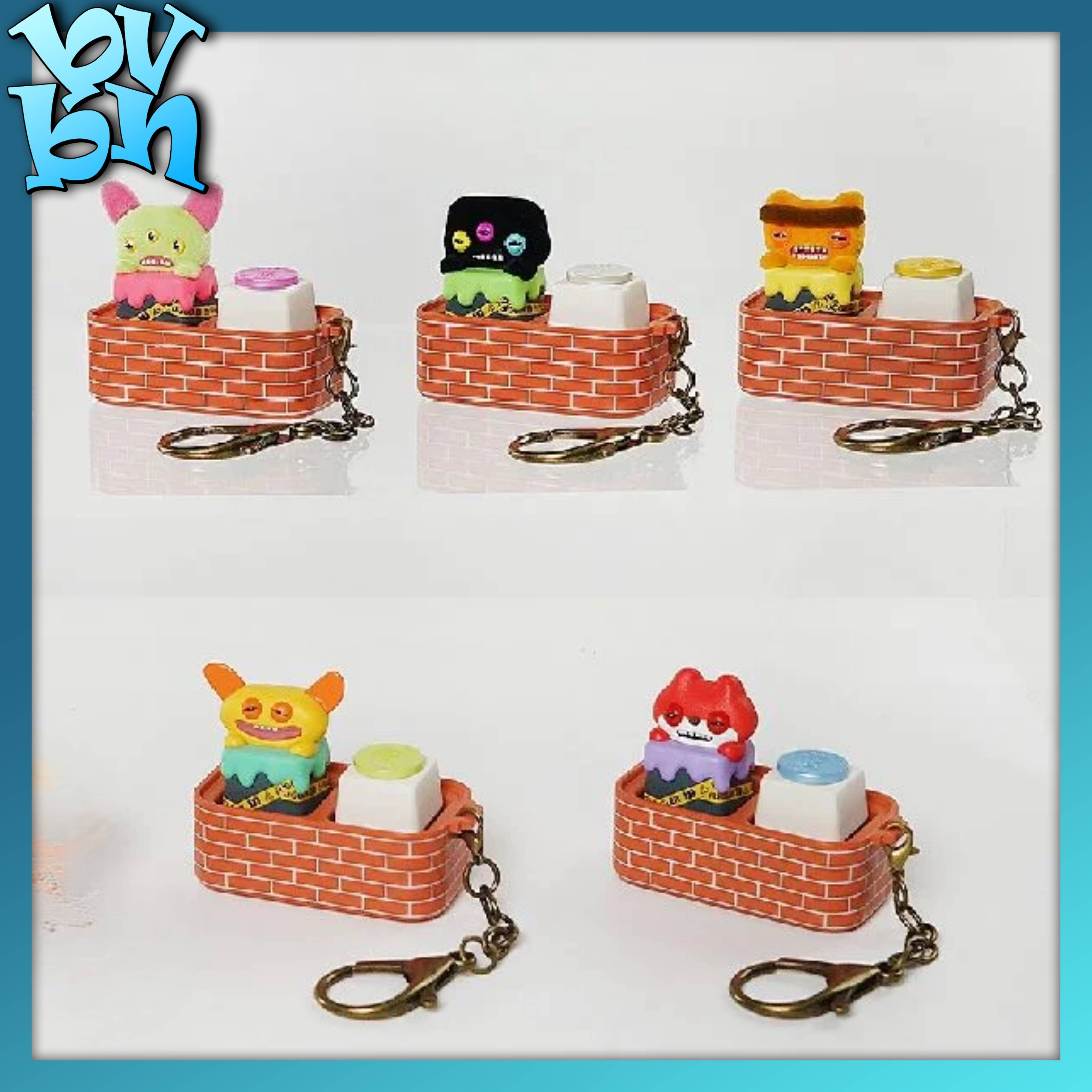 JAKA Fuggler Funny Ugly Monster Keyboard Cap Blindbox Series