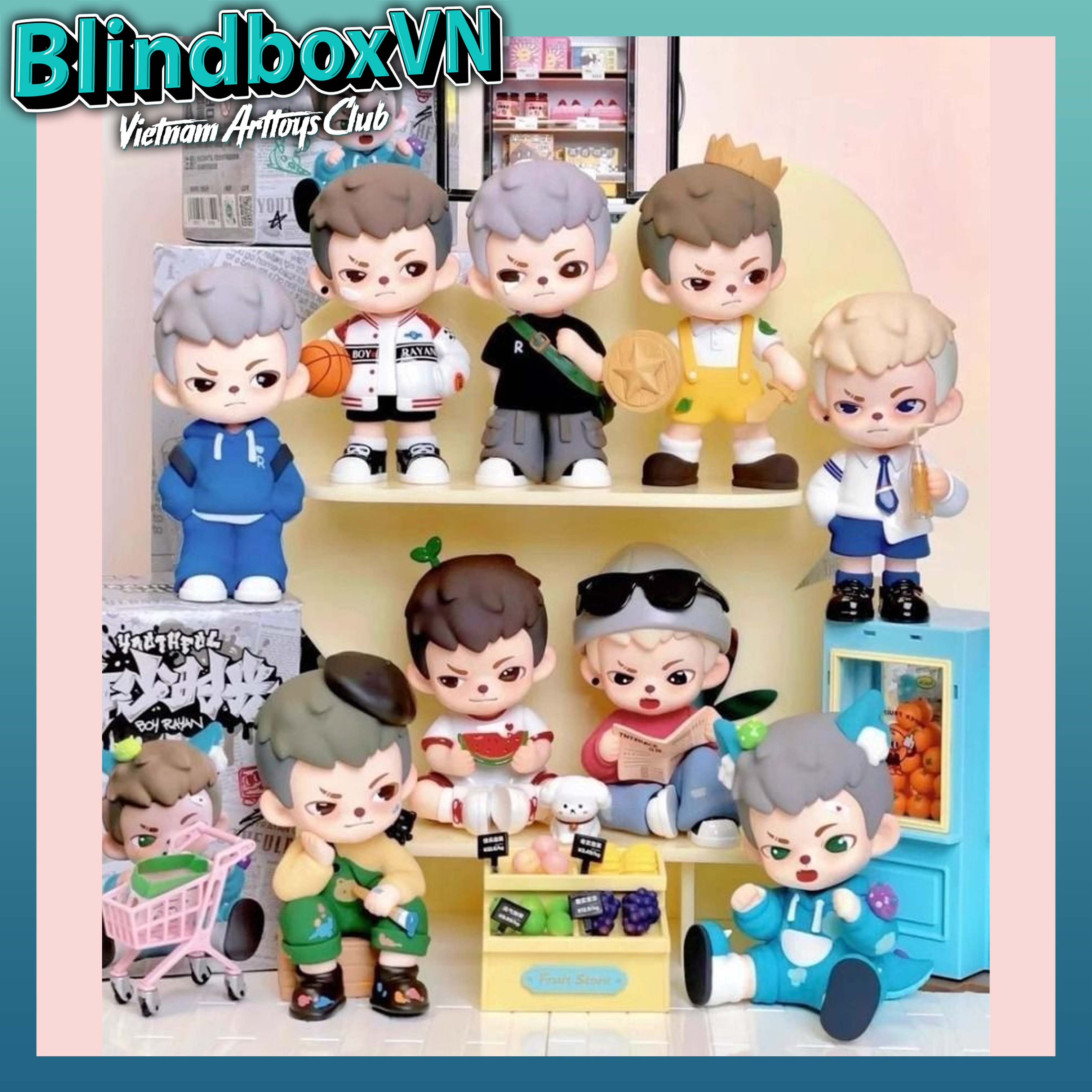 TNT SPACE Rayan Youthful Days Series BlindBox