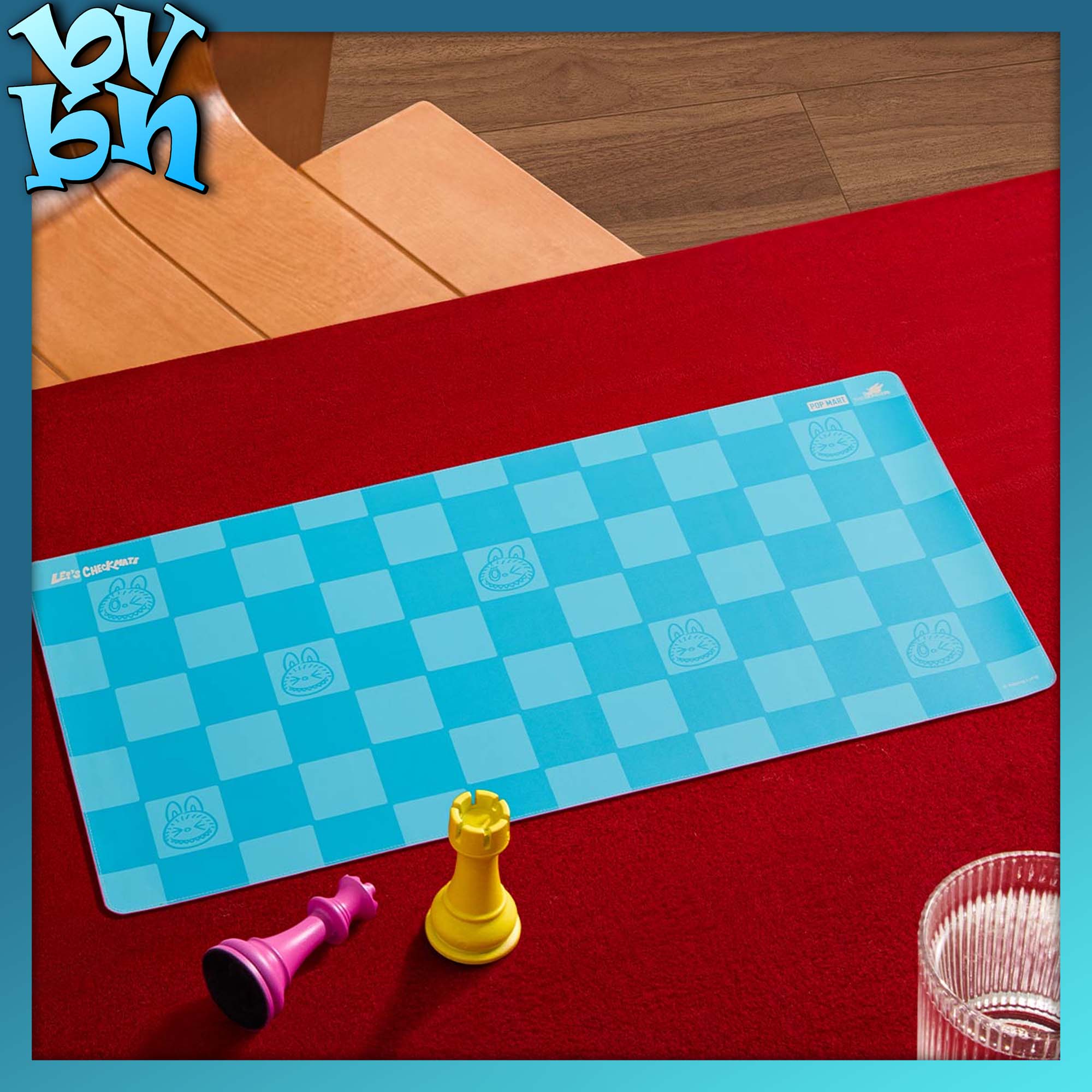 THE MONSTERS Let's Checkmate Series-Computer Desk Mat
