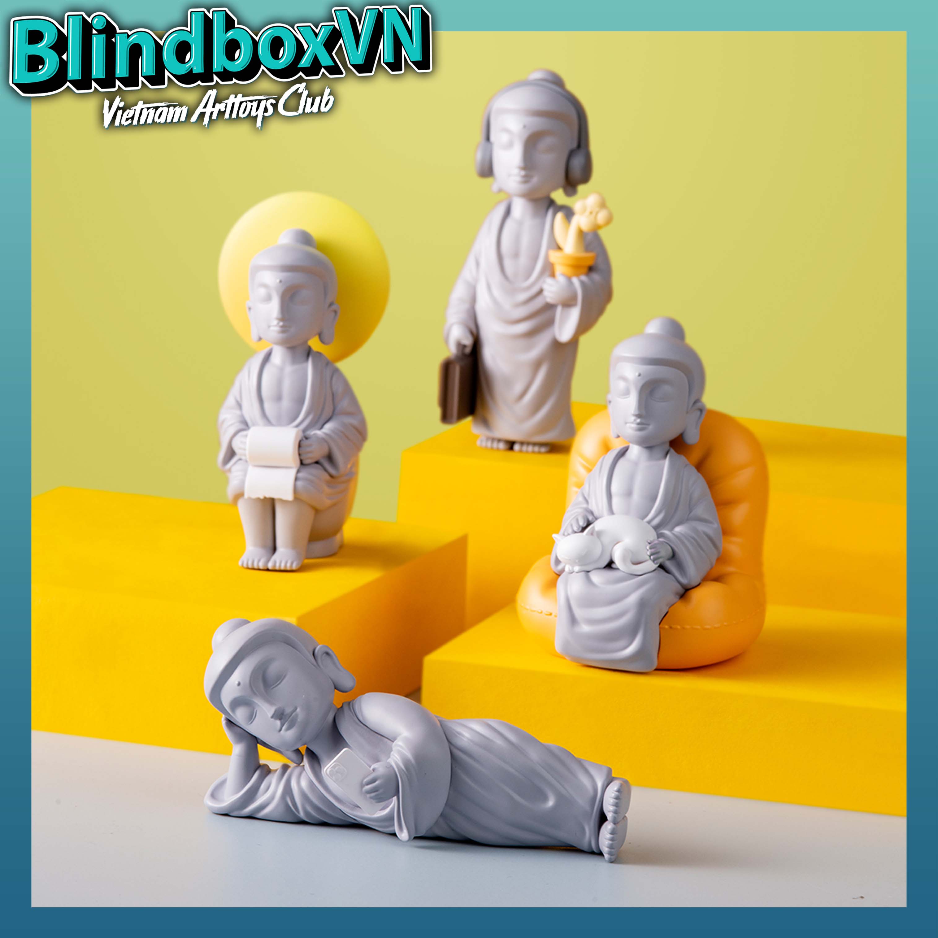 AMITOFO Good Mindset Buddhist-Style Trend Blind Box