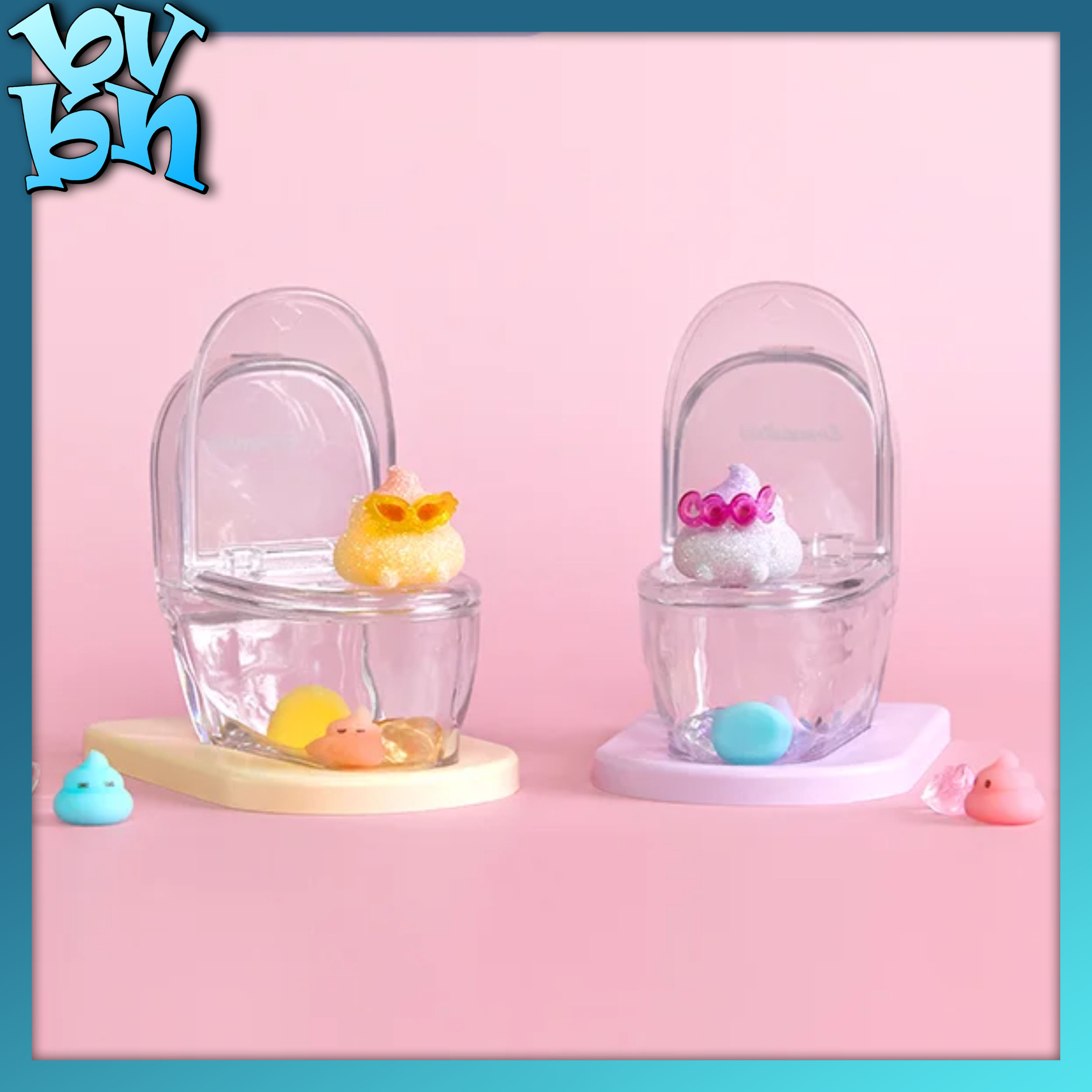 Emmmkun Toilet Stand Shine Blindbox