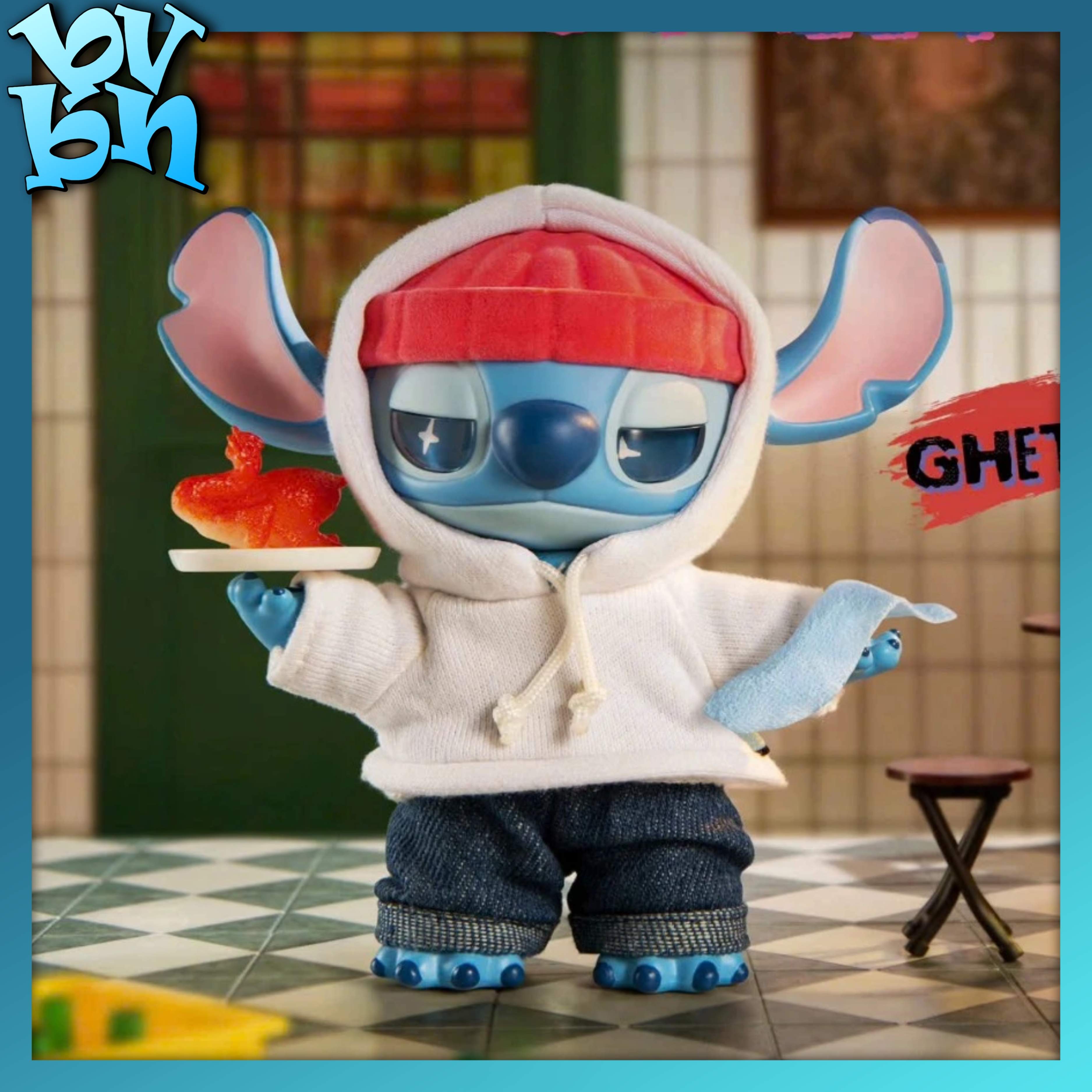 Disney Stitch GenZ Street Series Vinyl Plush Blind Box Pendant