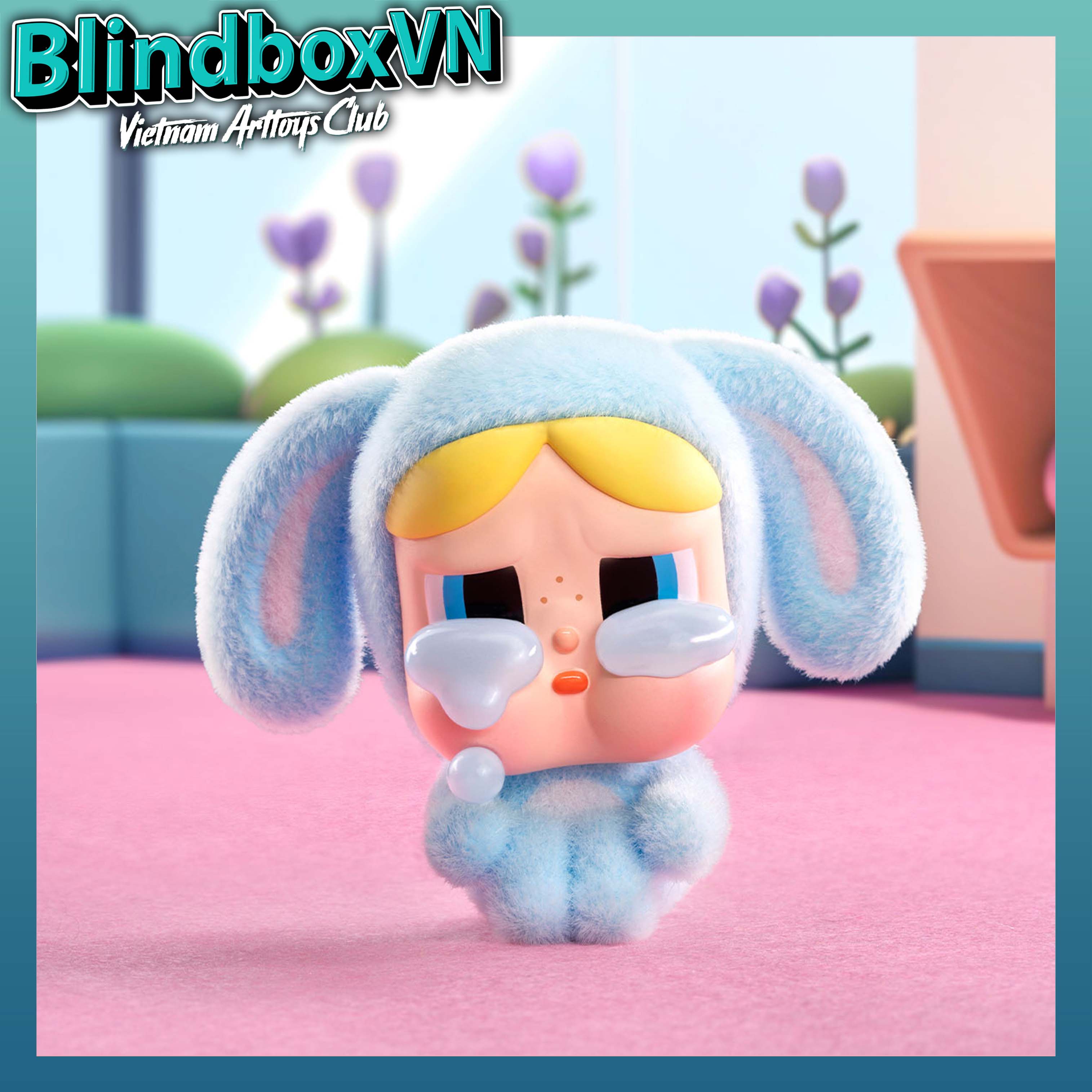 Blindbox Crybaby The PowerPuff Girls Series POPMART ( Chính hãng )