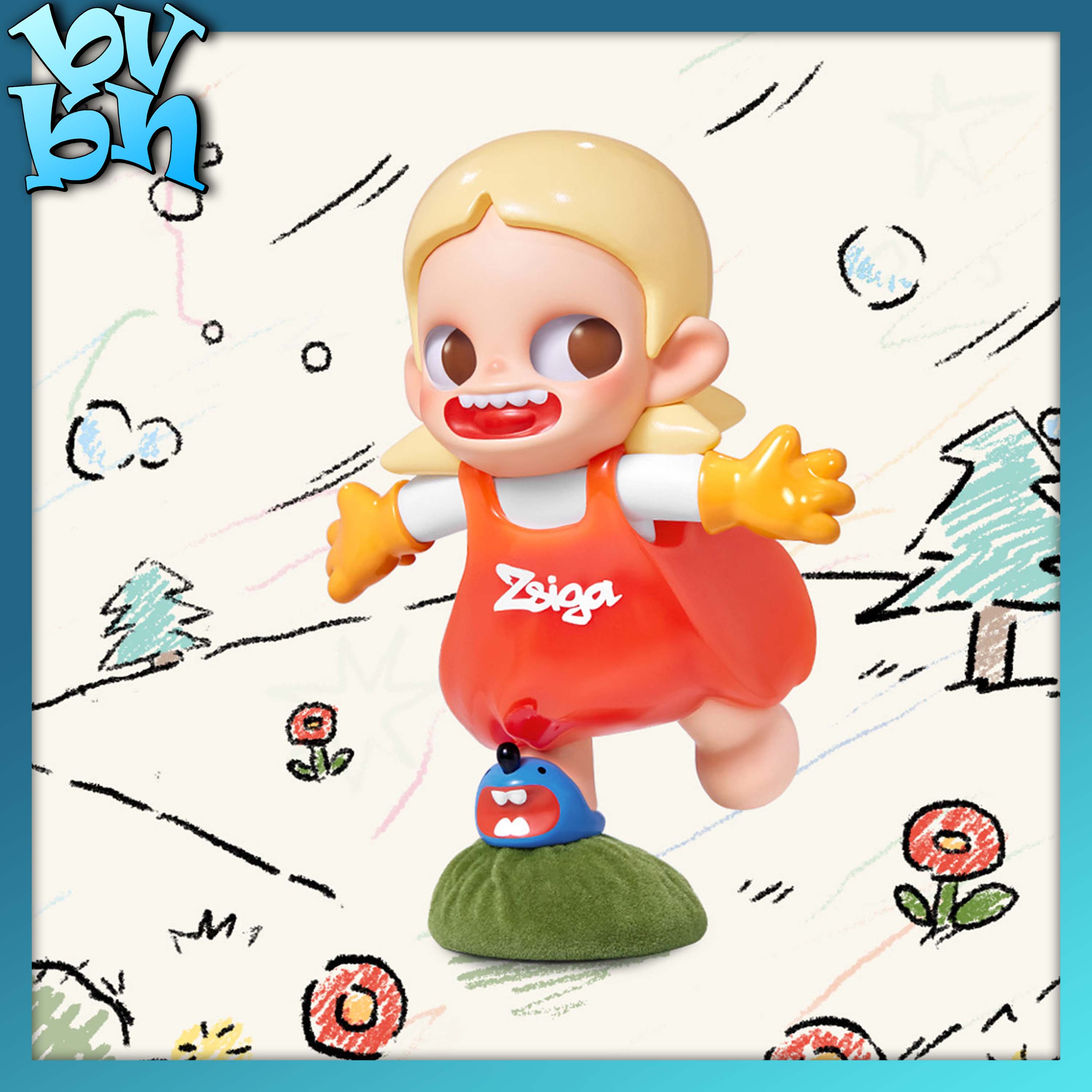 Blindbox Zsiga Borderline Drifter Series Figures