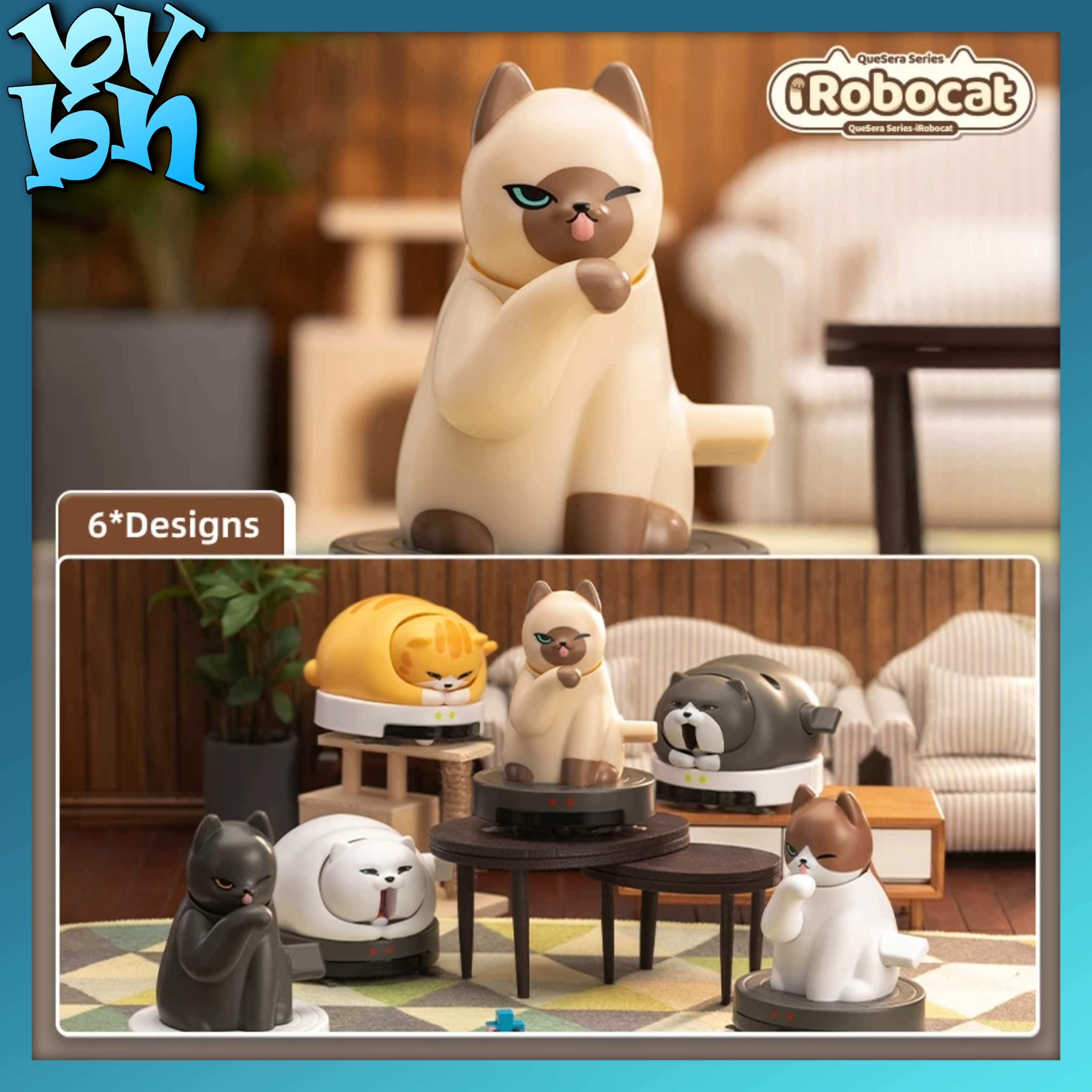 52TOYS QueSera Series-iRobocat Series Blind Box Figure Toy