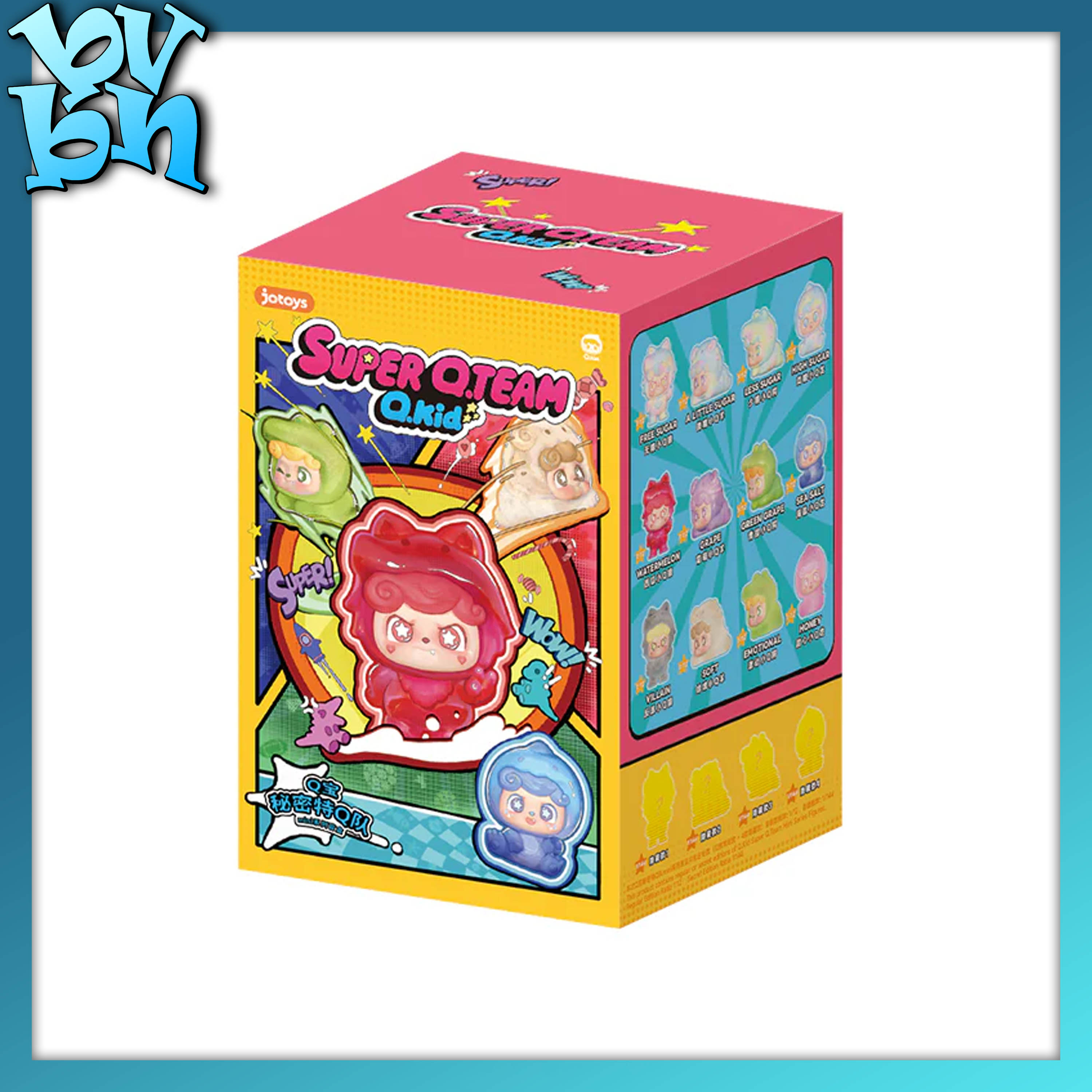 Q.Kid Super Q.Team Mini Series Blind Box