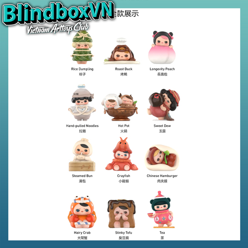 Blindbox PUCKY The Feast Series Figures ( Chính Hãng )