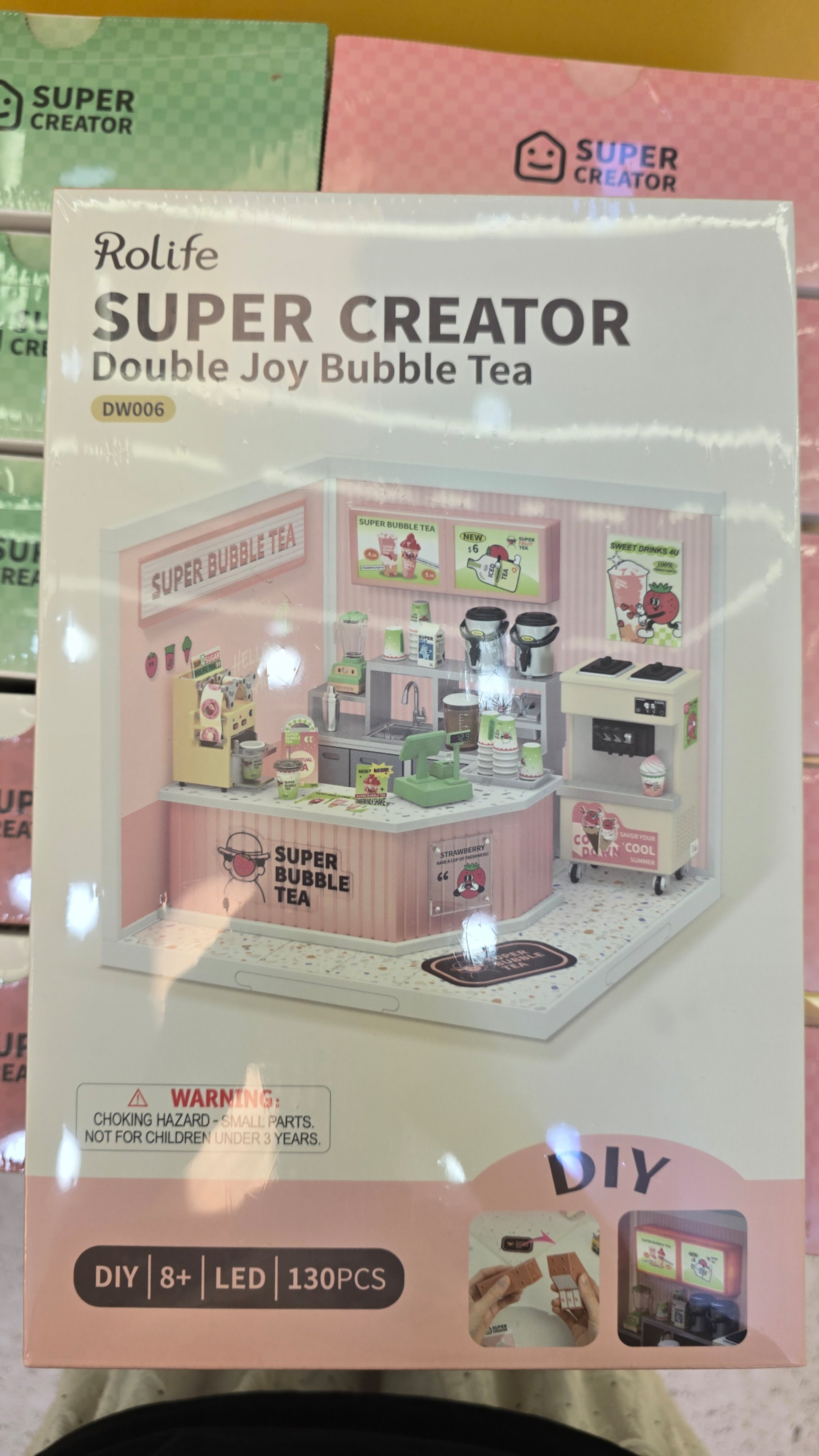 Mô Hình Lắp Ghép Nhà Robotime Rolife Super Creator DIY Miniature House