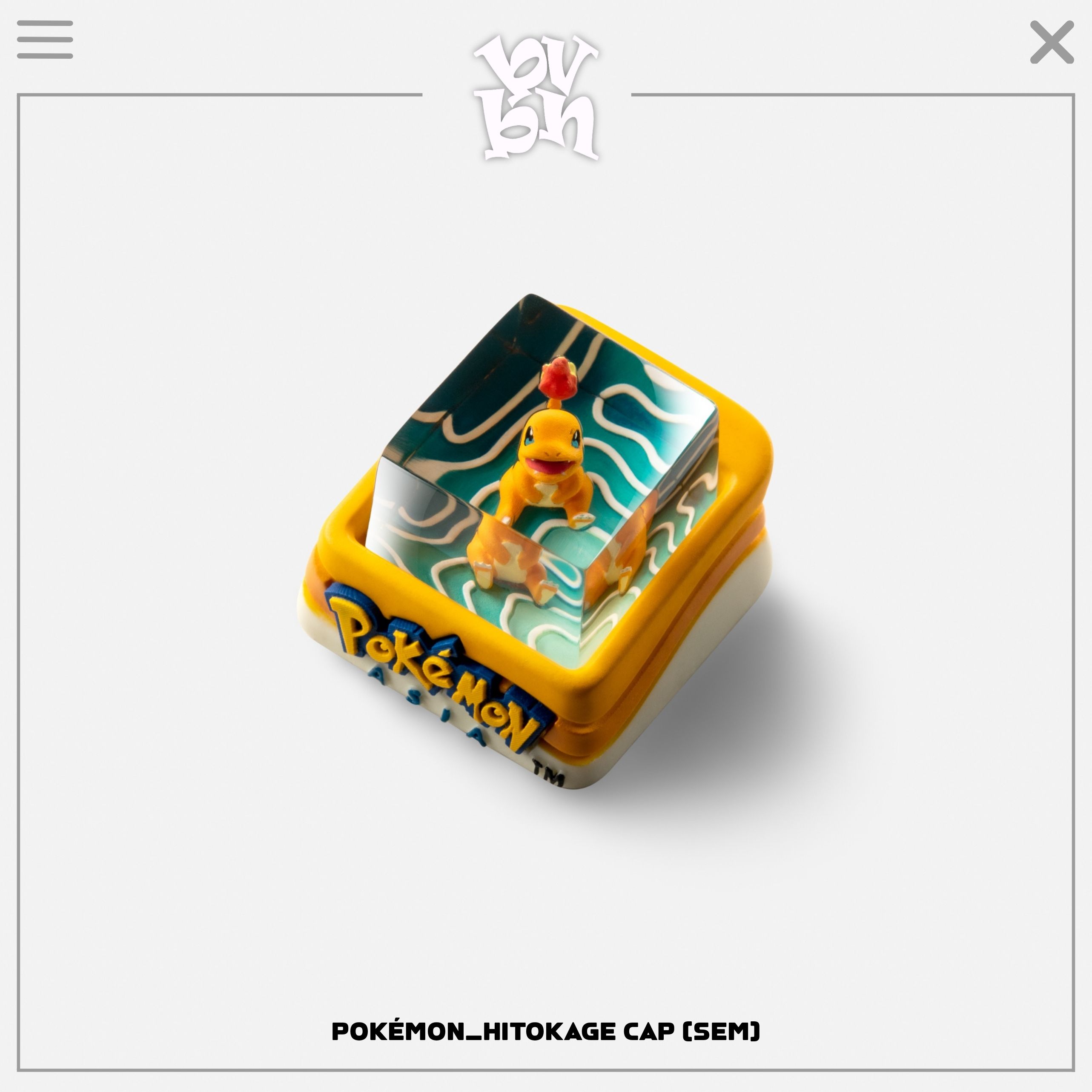 DWARF-FACTORY Pokémon Keycap