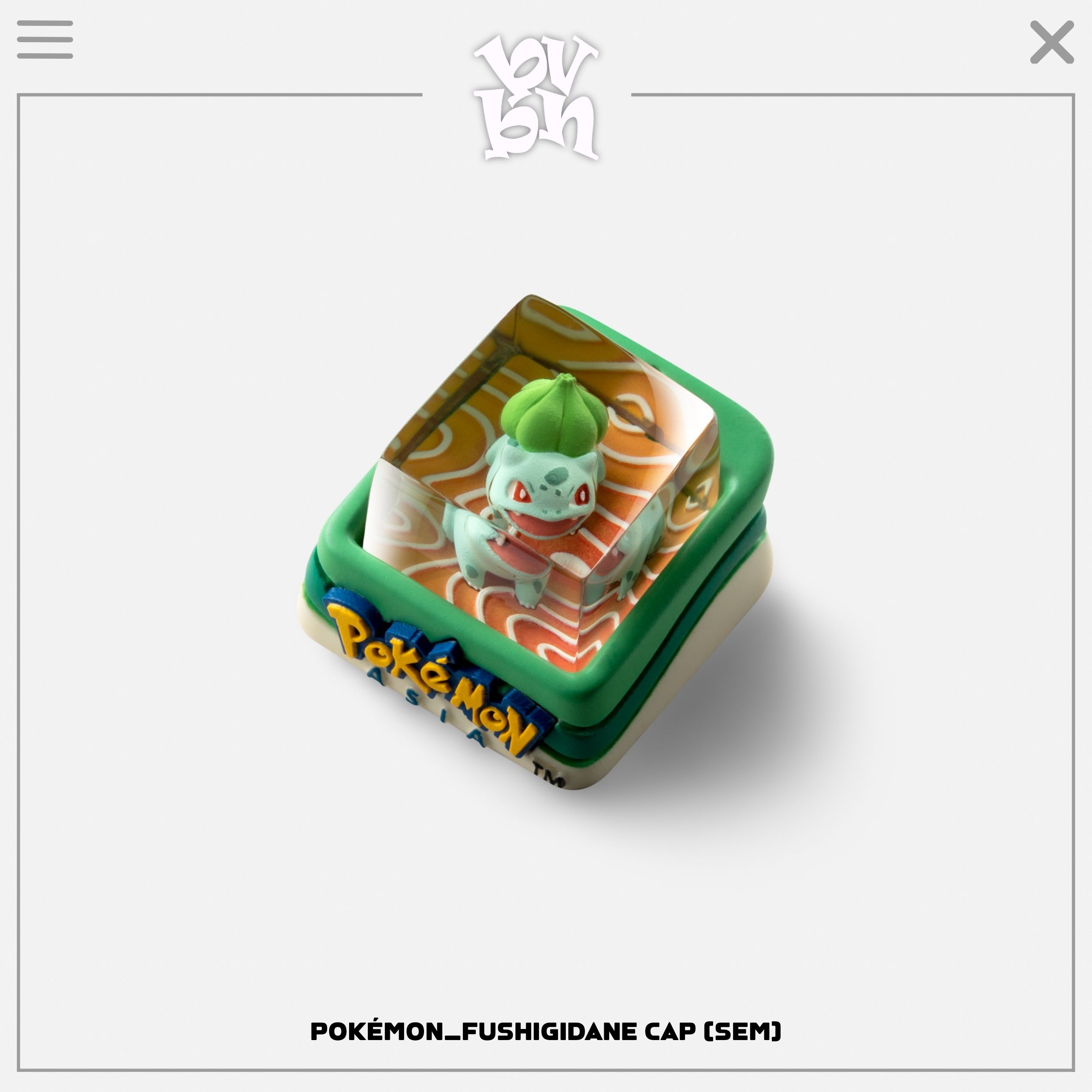 DWARF-FACTORY Pokémon Keycap