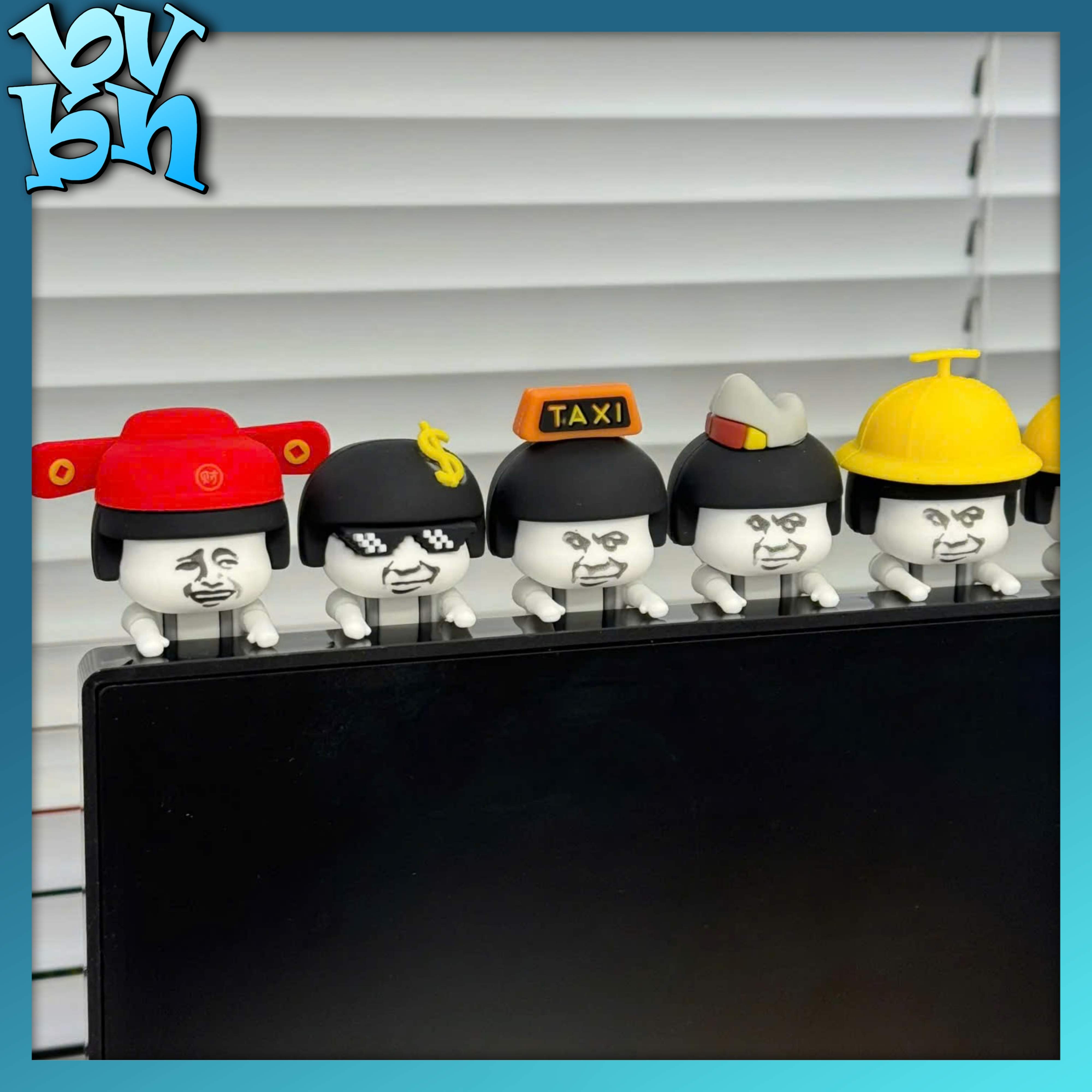 Mushroom Head-Papa Doll Series Blind Box Hippers