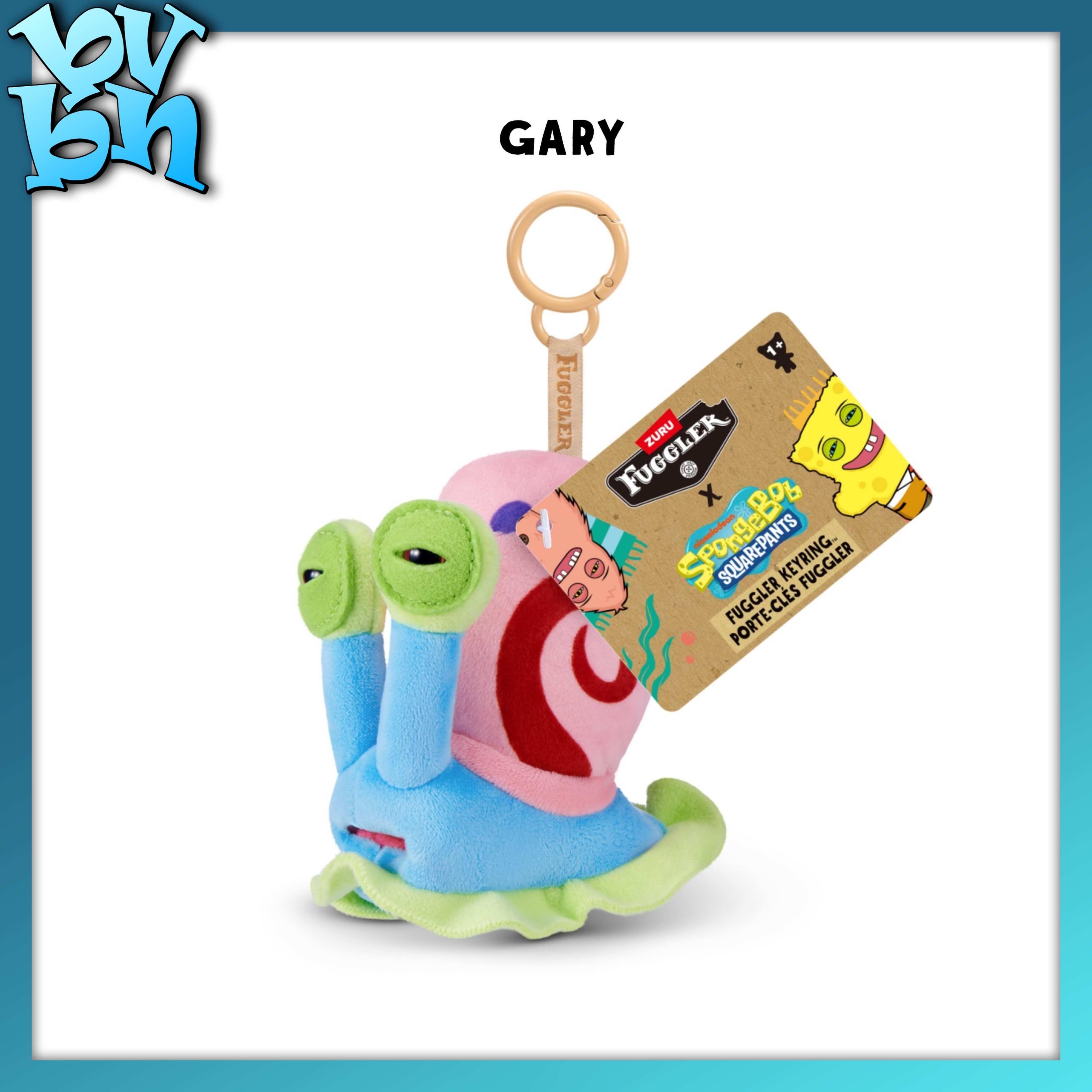 FUGGLER LICENSED COLLAB SERIES 1 SPONGEBOB KEYRINGS 5"