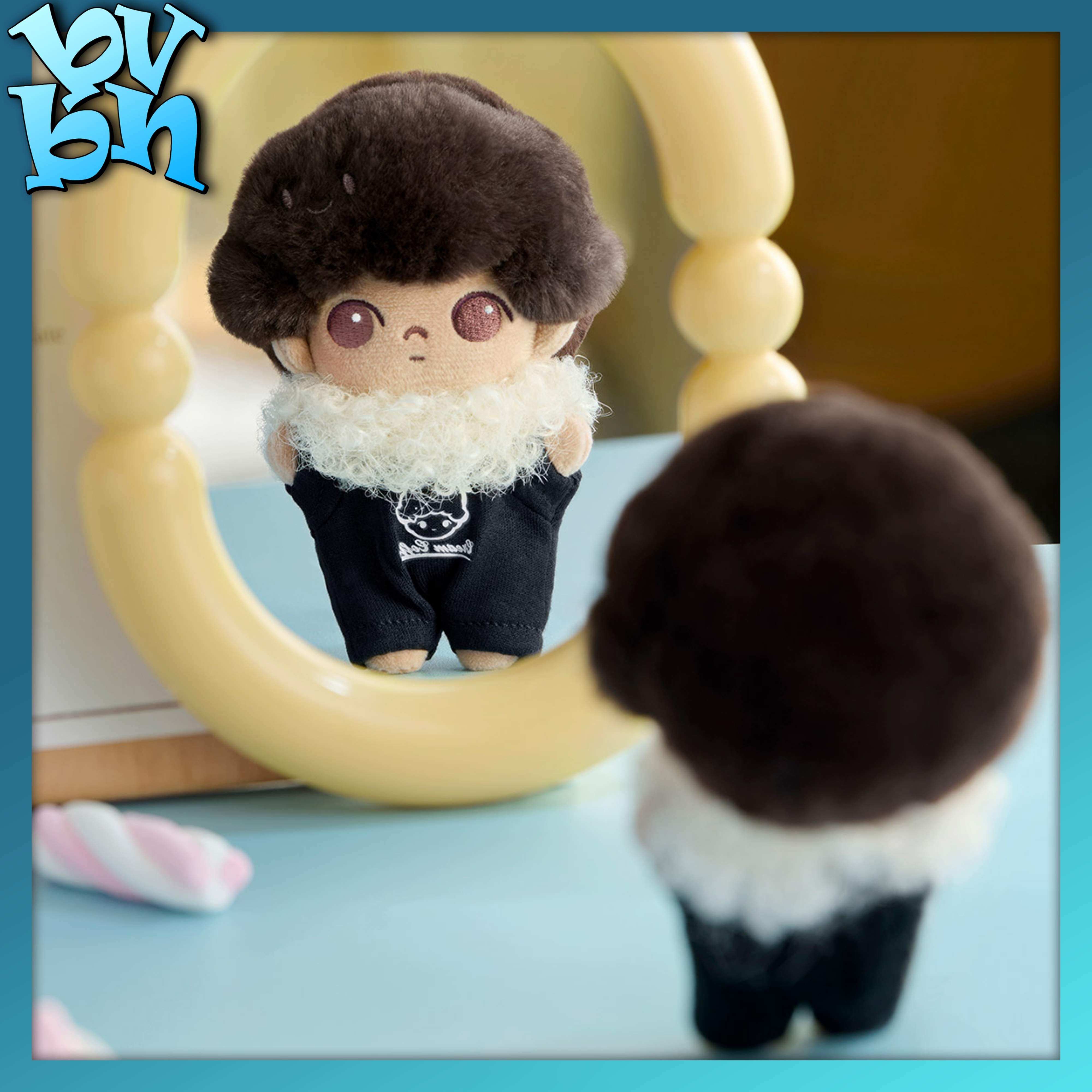POP MART DIMOO Crush on Coffee Series-Soft-faced Plush Keychain Blind Box