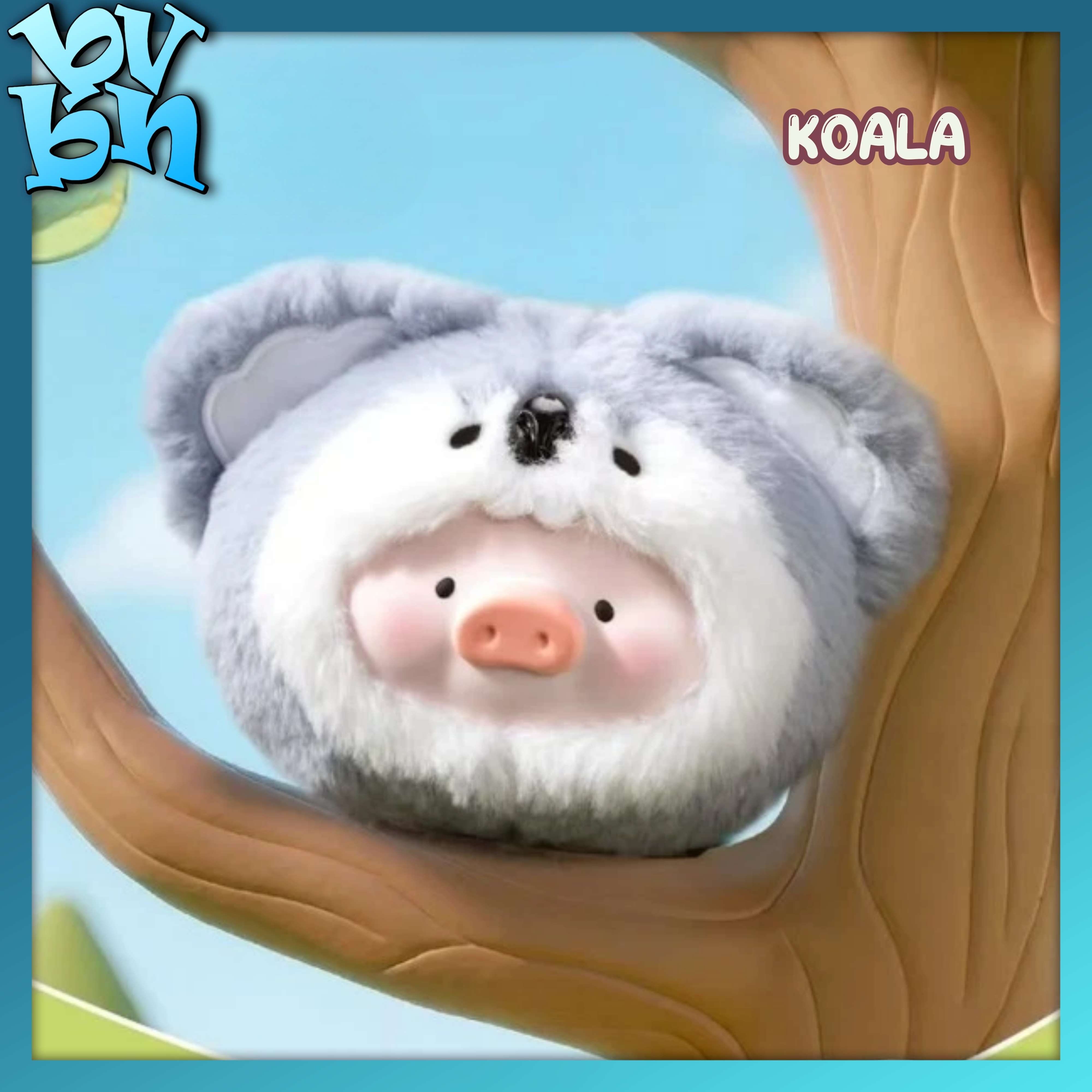 LuLu the Piggy Animal Party Series plush Silicone Earphone BlindBox
