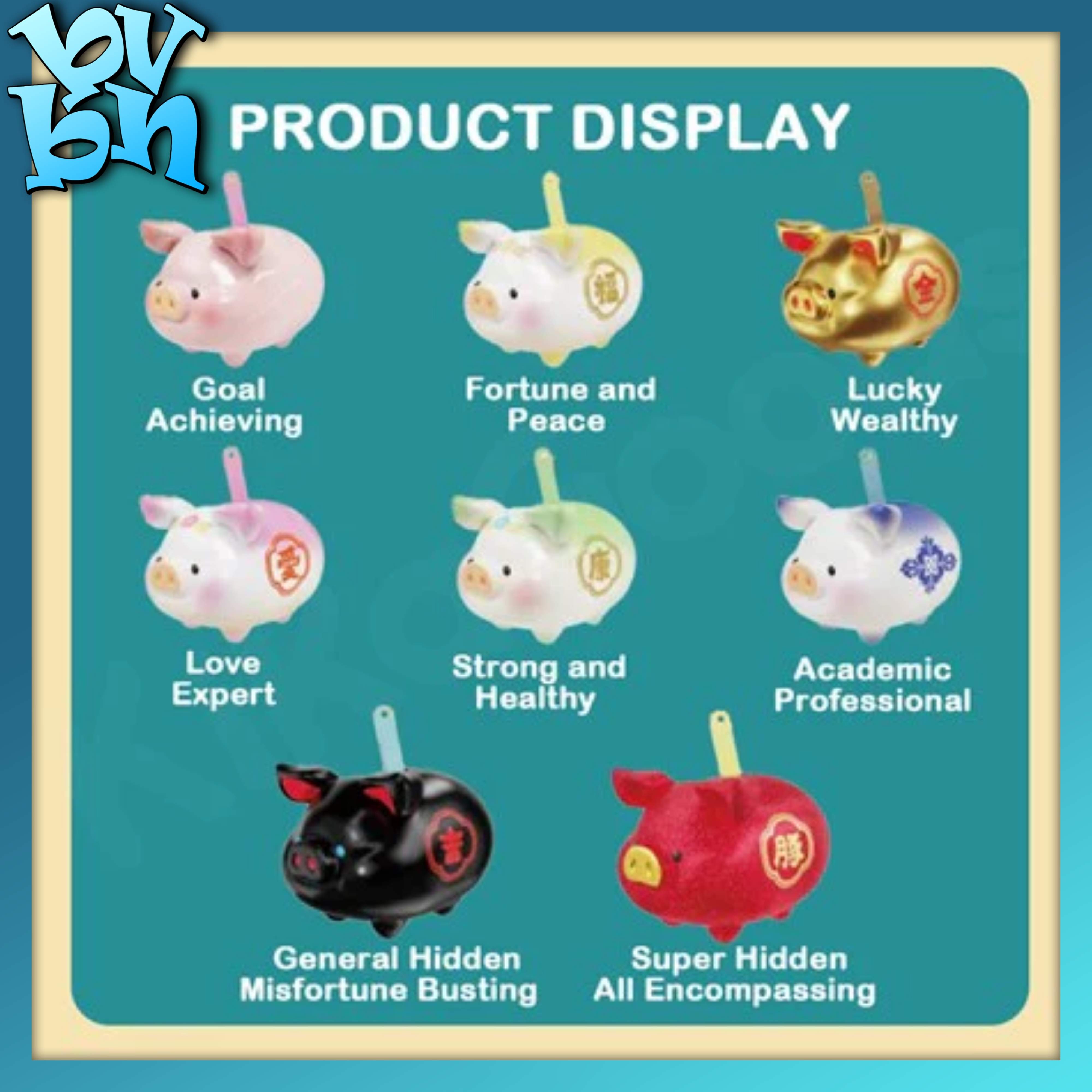 Lulu the Piggy - Lucky Fortune Piggy Blind Box Series